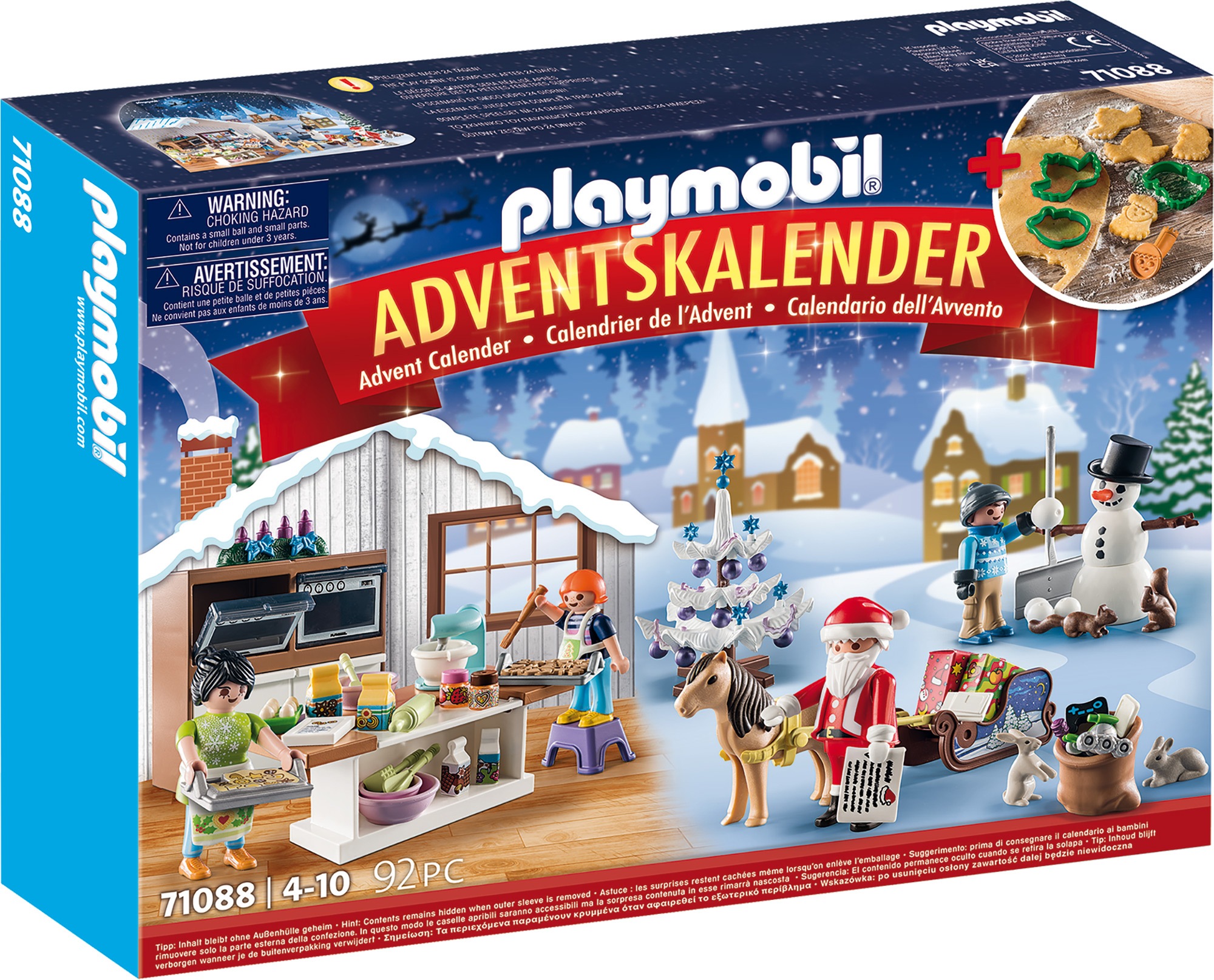 Image of Playmobil® Adventskalender »Weihnachtsbacken (71088)«, ab 4 Jahren, Made in Germany bei Ackermann Versand Schweiz