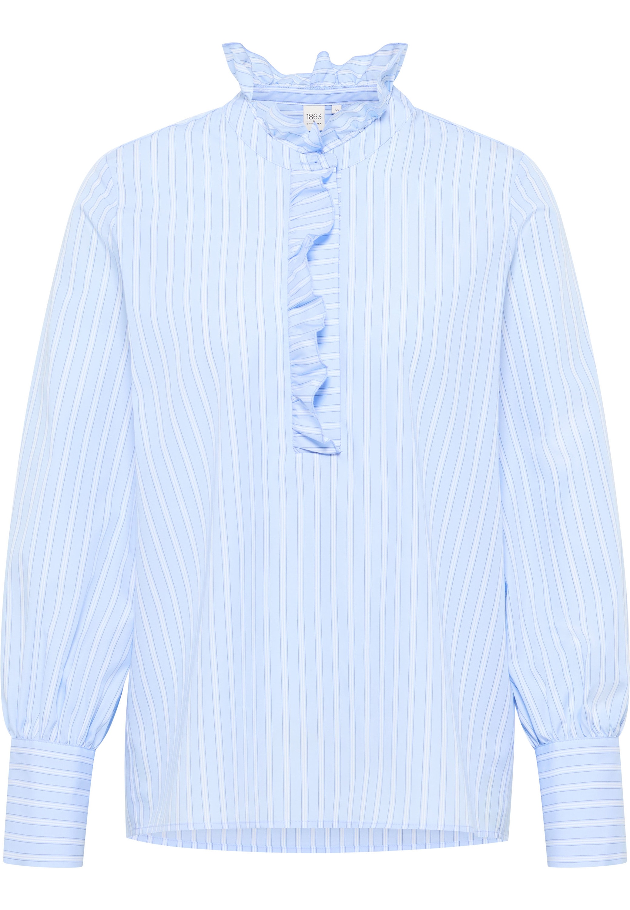 Eterna Longbluse »LOOSE FIT« EASY IRON (bügelleicht)