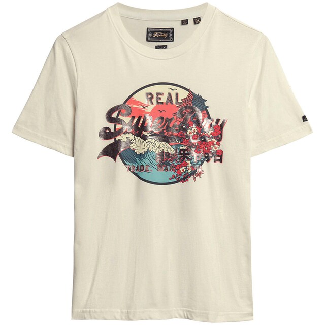 Superdry Rundhalsshirt »JAPANESE VL GRAPHIC T SHIRT« ab 99 CHF  versandkostenfrei bestellen