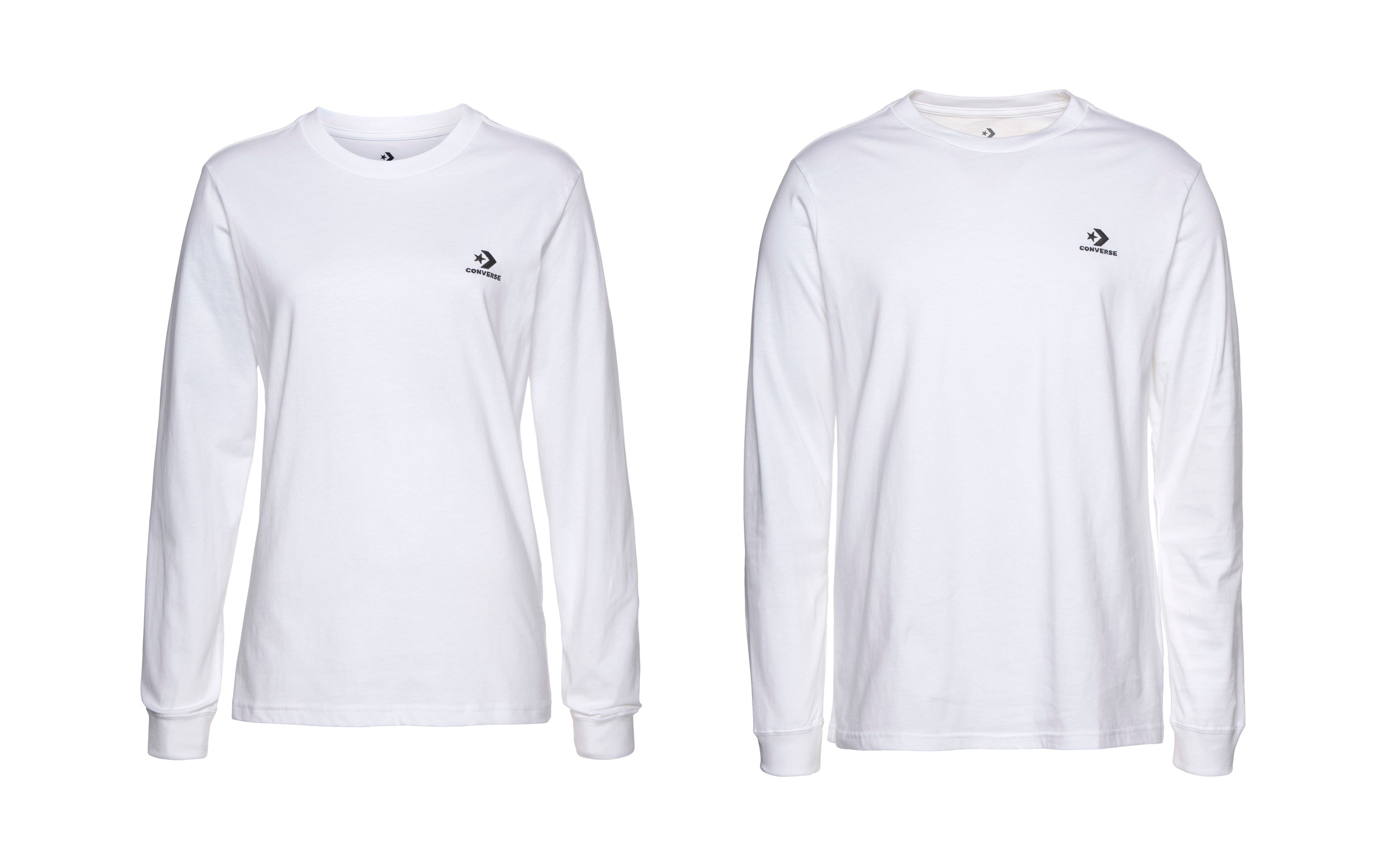 Image of Converse Langarmshirt »GO-TO EMBROIDERED STAR CHEVRON LONG SLEEVE TEE«, Unisex bei Ackermann Versand Schweiz