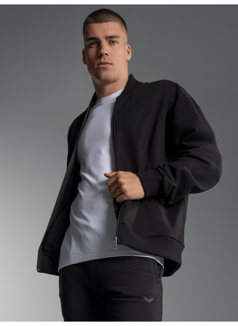 Trigema Sweatjacke »TRIGEMA Collegejacke in weicher Sweat-Qualität« 1 Stk.