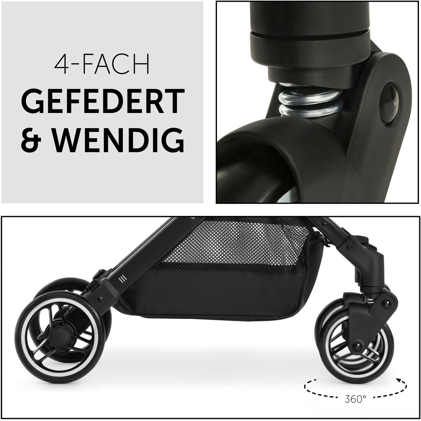 Hauck Kinder-Buggy »Travel N Care« 25 kg Reisebuggy, leicht; bis 25 kg belastbar