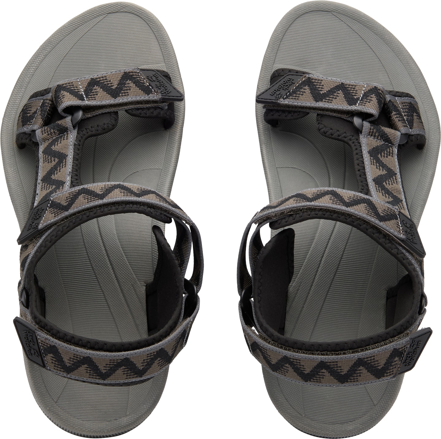 Jack Wolfskin Sandale »WAVE BREAKER M«, mit Klettverschluss
