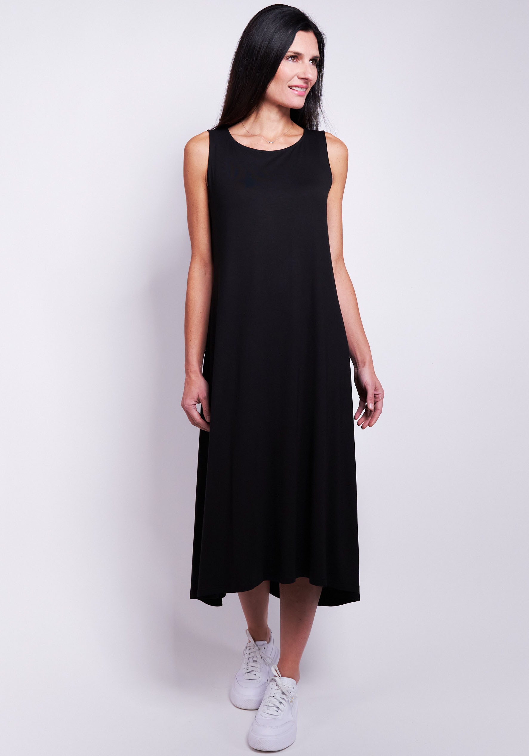 Image of Seidel Moden Midikleid Ohne Taschen ärmellos, aus Viskose - MADE IN GERMANY