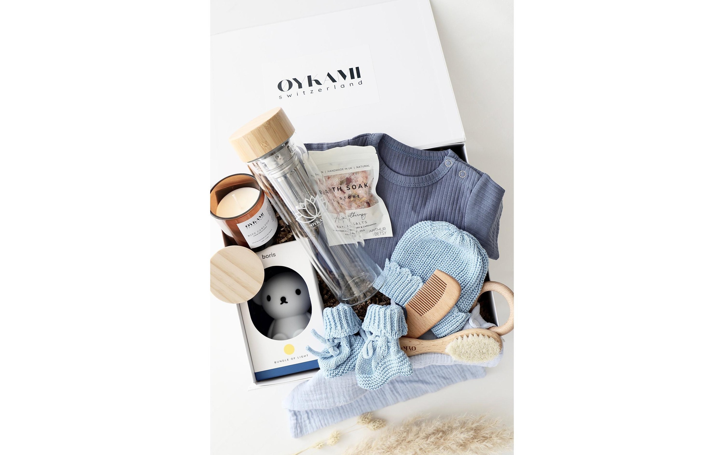   Neugeborenen-Geschenkset »Oykami Teeflasche Lugano«