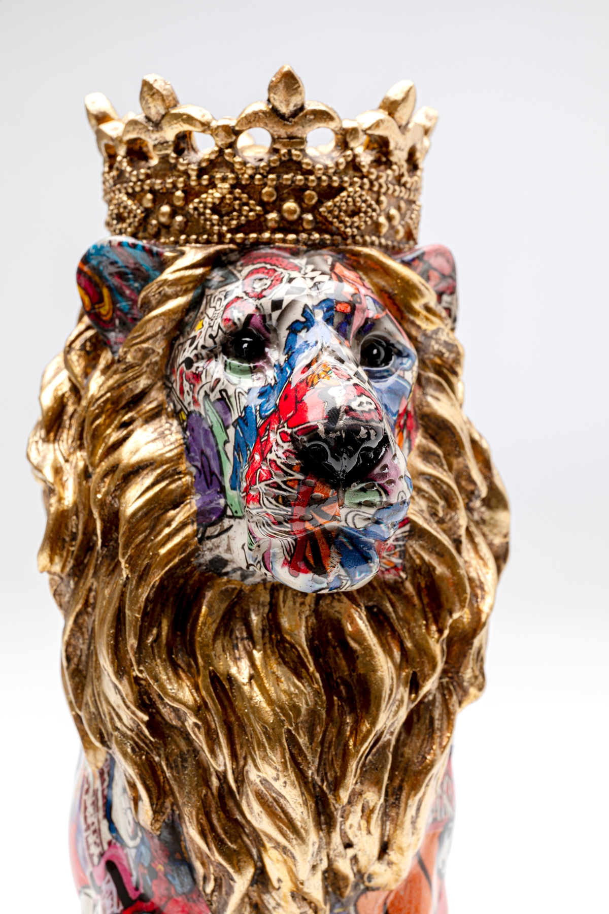 Kare Design Dekofigur »Graffiti King Lion 29cm«