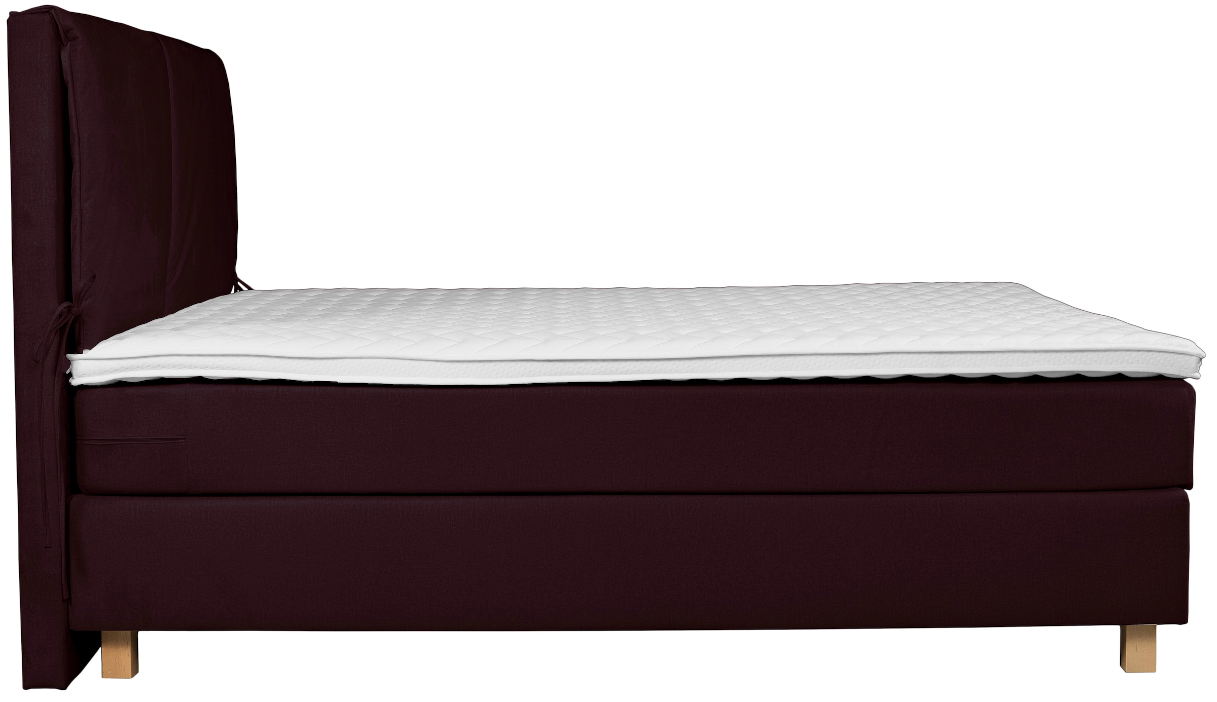 Home affaire Boxspringbett »Nele« inkl. Topper im schlichtem Design