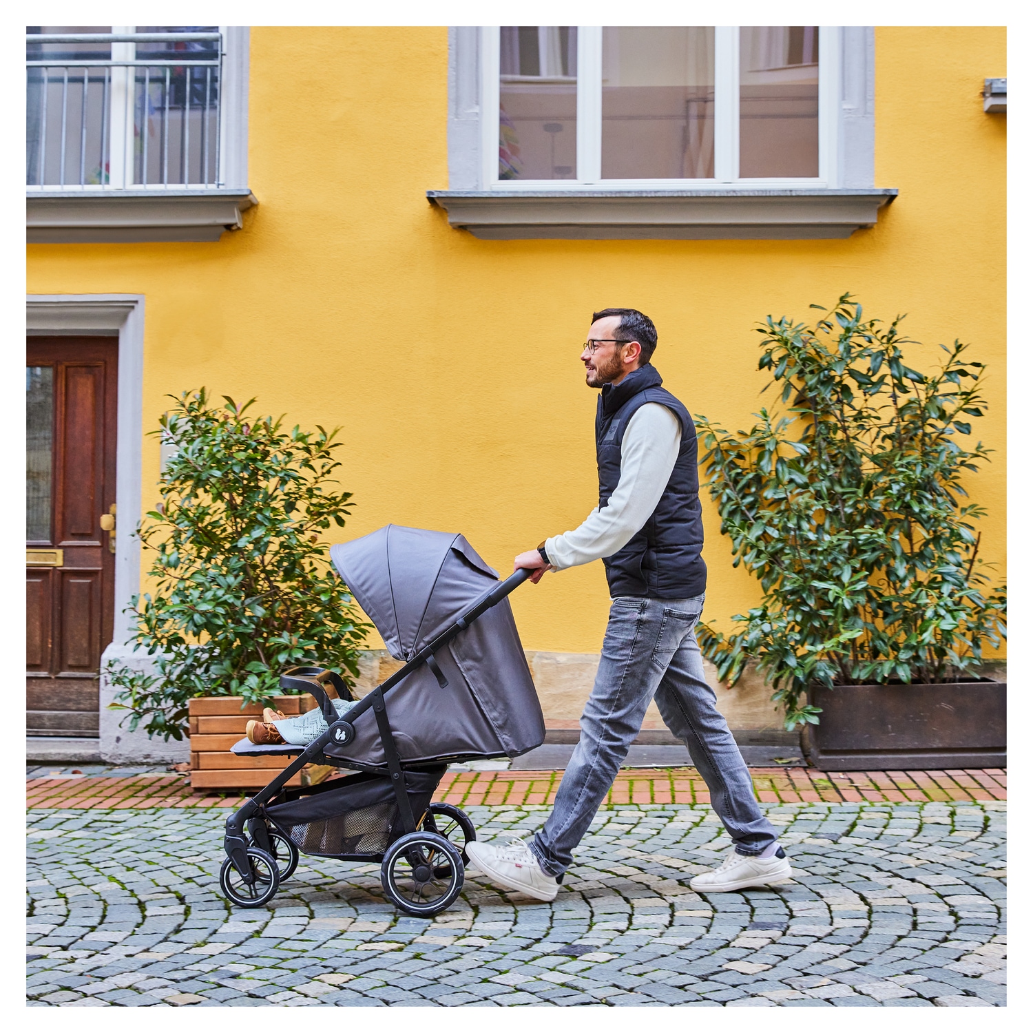 Hauck Kinder-Buggy »Shop N Care, Olive« 22 kg bis 22 kg belastbar; kompatibel mit Babyschale