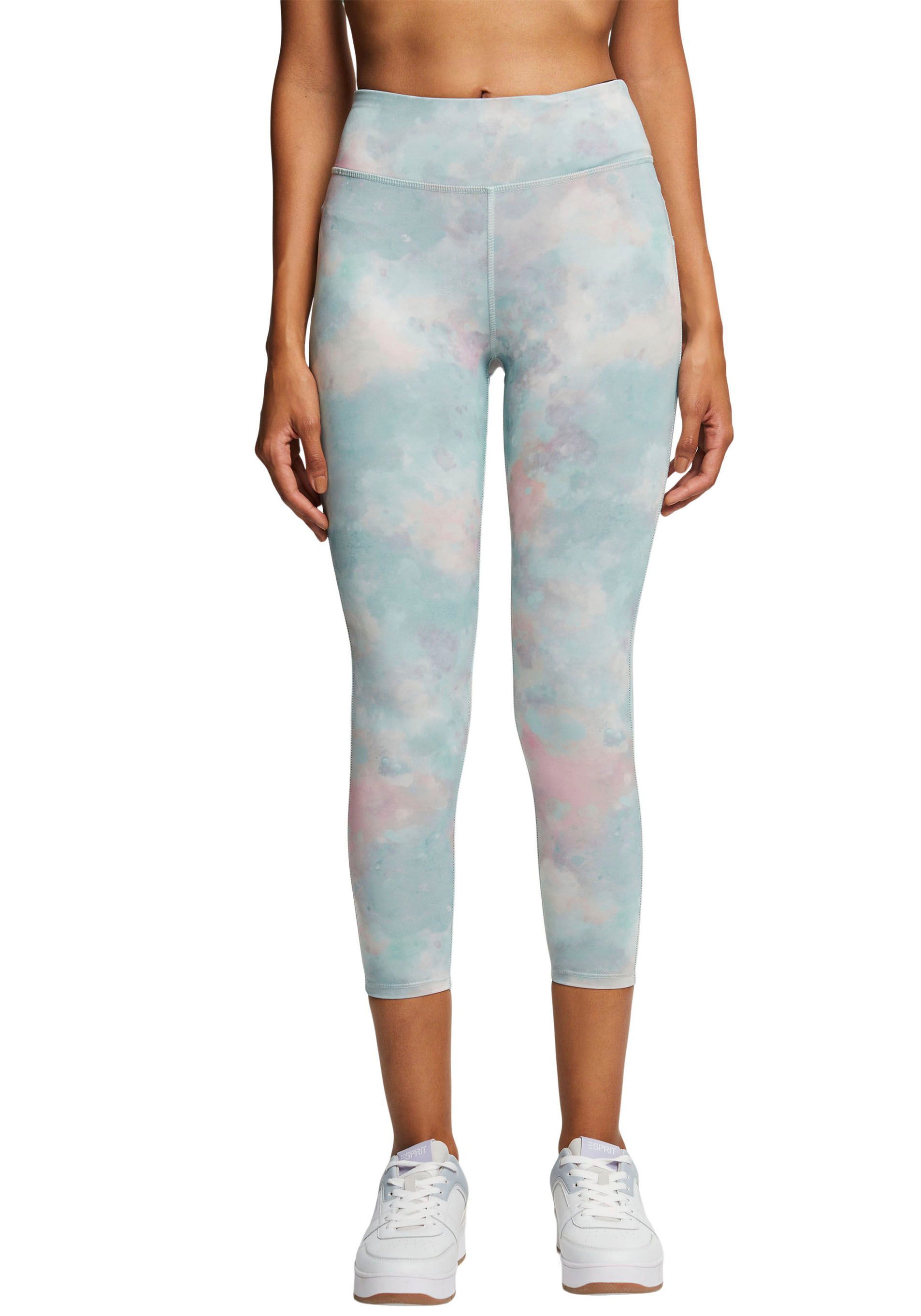 Image of esprit sports Caprileggings, mit E-Dry Funktion und reflektierenden Logo-Print am Bein bei Ackermann Versand Schweiz