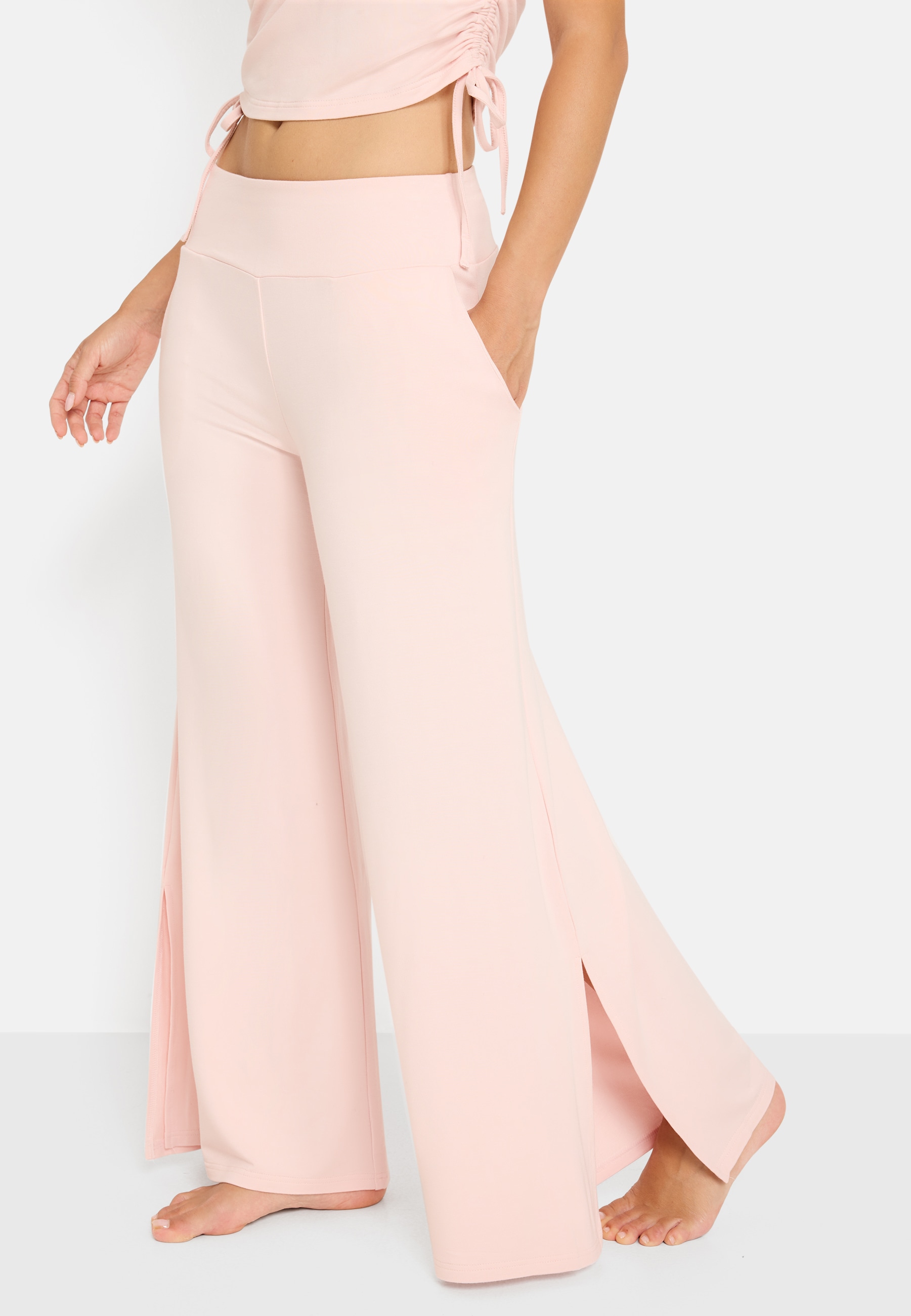 Image of LSCN by LASCANA Loungehose mit seitlichen Schlitzen