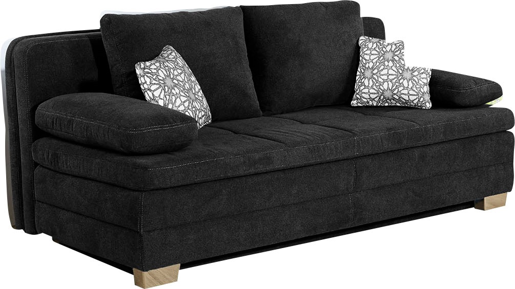 Image of INOSIGN Schlafsofa, mit Bettfunktion und Bettkasten, als Dauerschläfer geeignet, mit hervorragendem Sitz- und Liegekomfort, mit fest vernähtem Kaltschaumtopper bei Ackermann Versand Schweiz