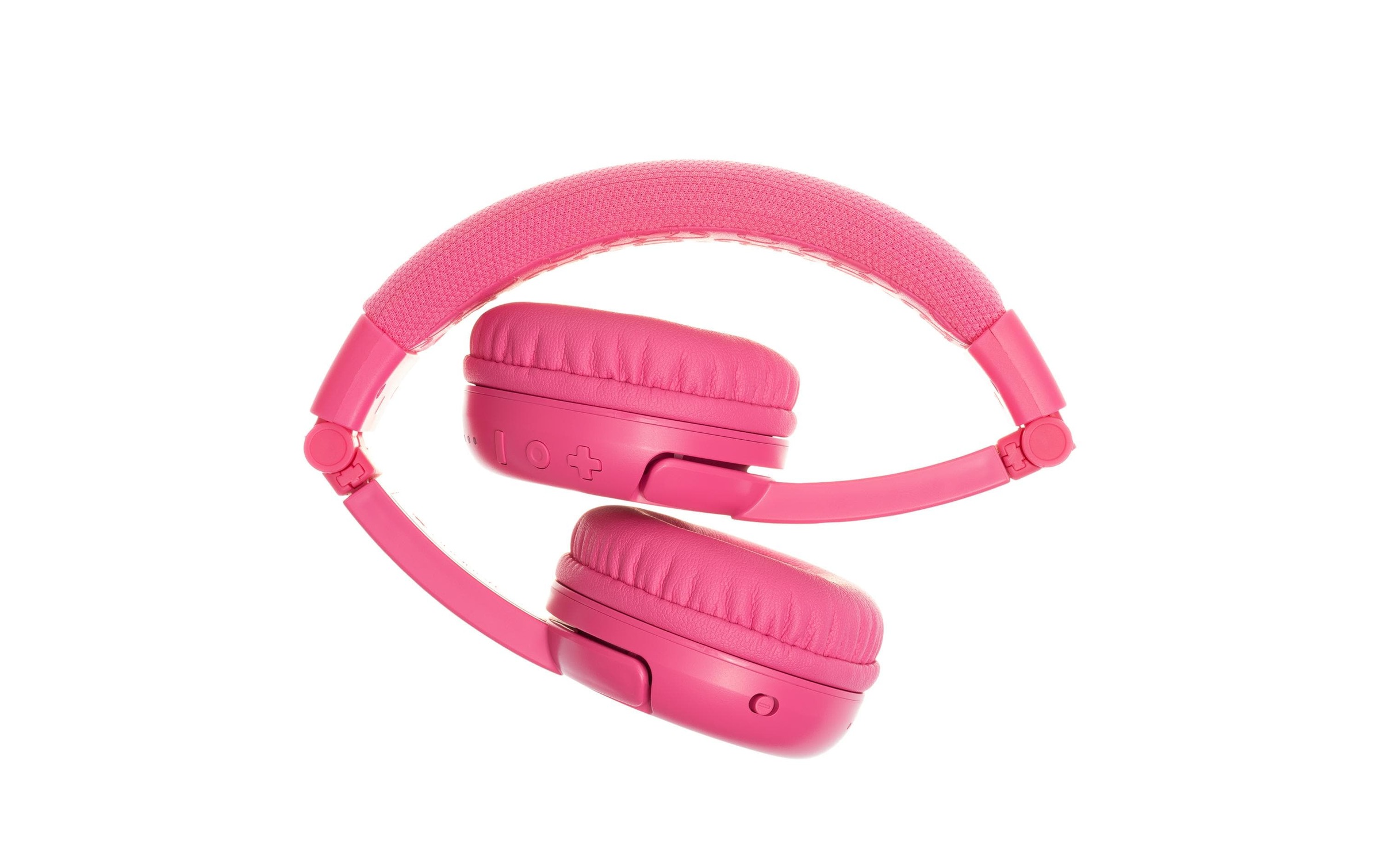 buddyphones™ Over-Ear-Kopfhörer »Play+ Bluetooth Pink«, Bluetooth