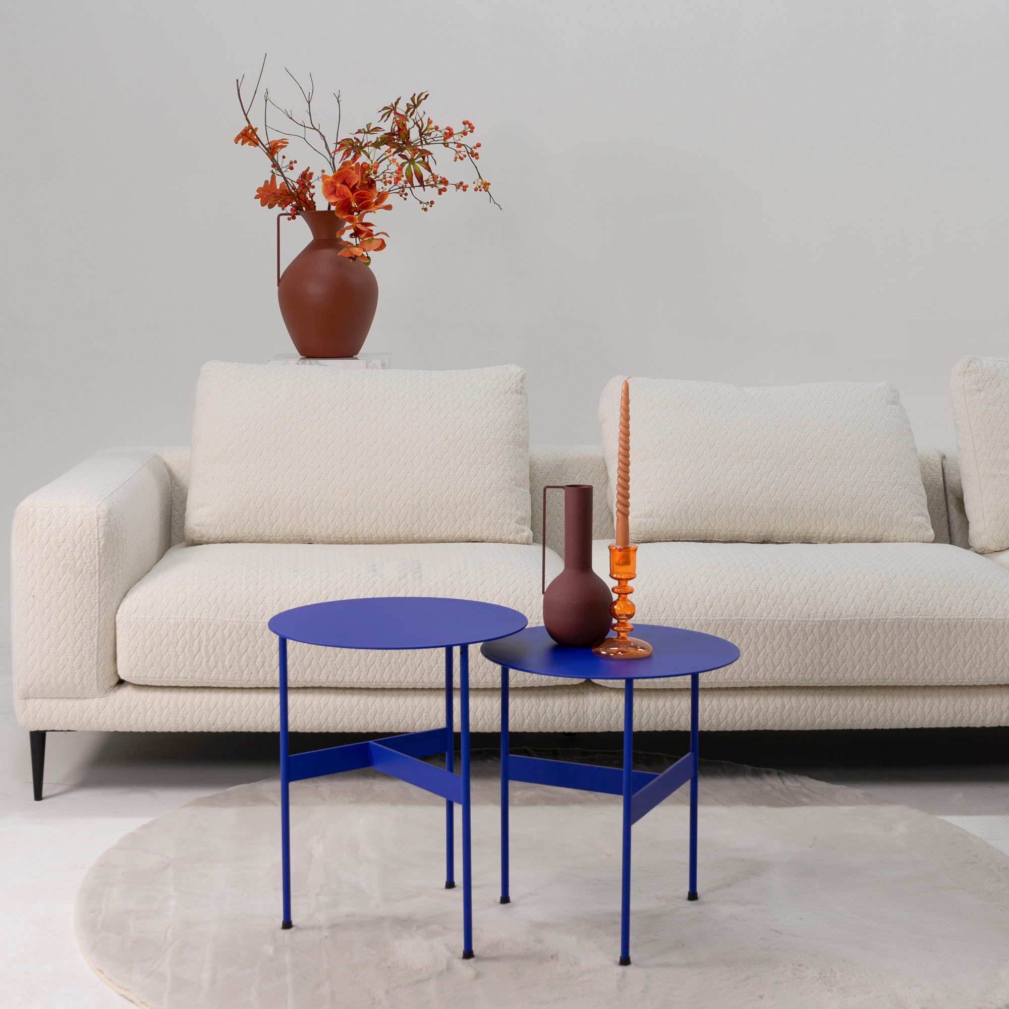 Image of Spinder Design Beistelltisch "MIRA LOW" Beistelltisch aus Stahl