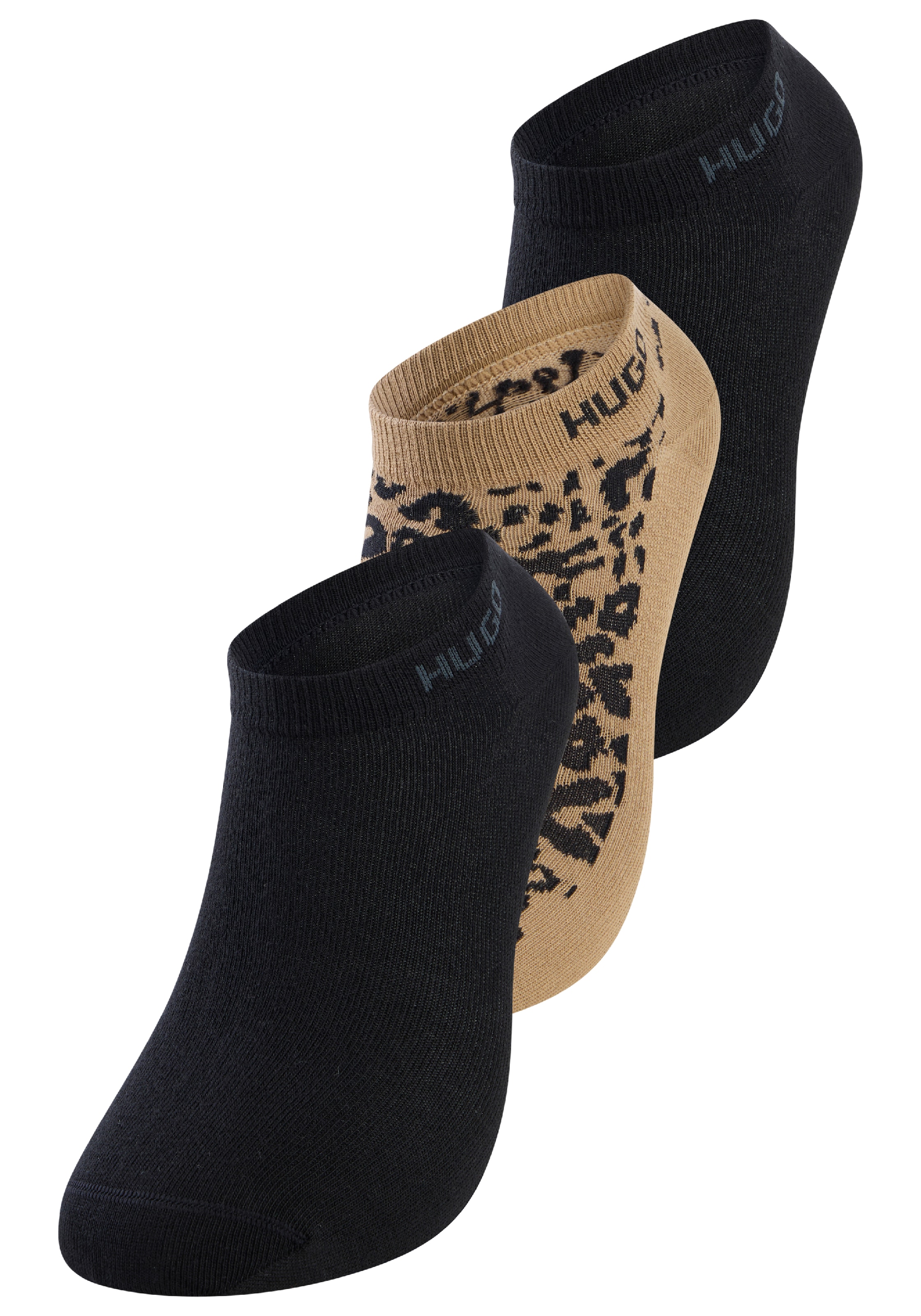 HUGO Underwear Chaussettes de baskets »3P AS LEO LOGO CC W« 3 Couple tlg.