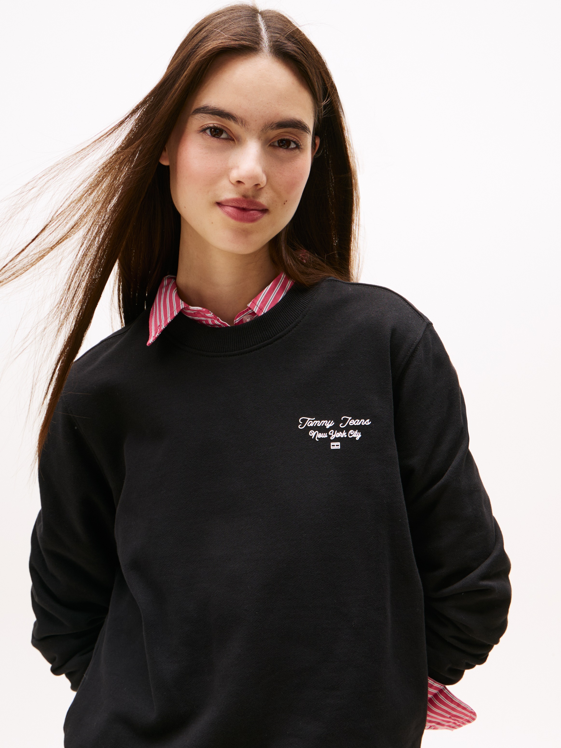 Tommy Jeans Sweatshirt »TJW REG ESS LOGO 1 CREW EXT«
