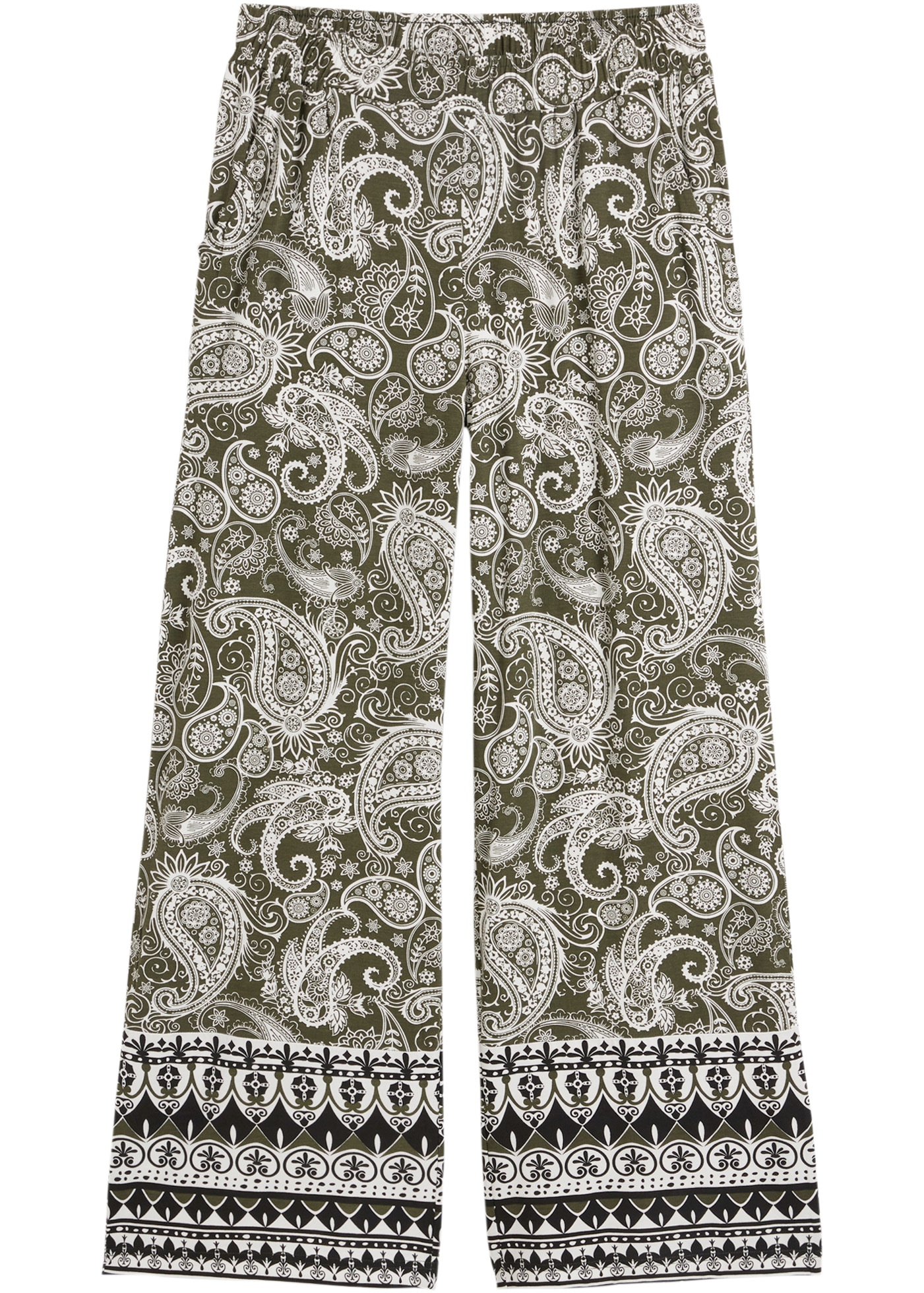 bonprix Palazzohose  Palazzo-Hose aus softem Viskose-Mix