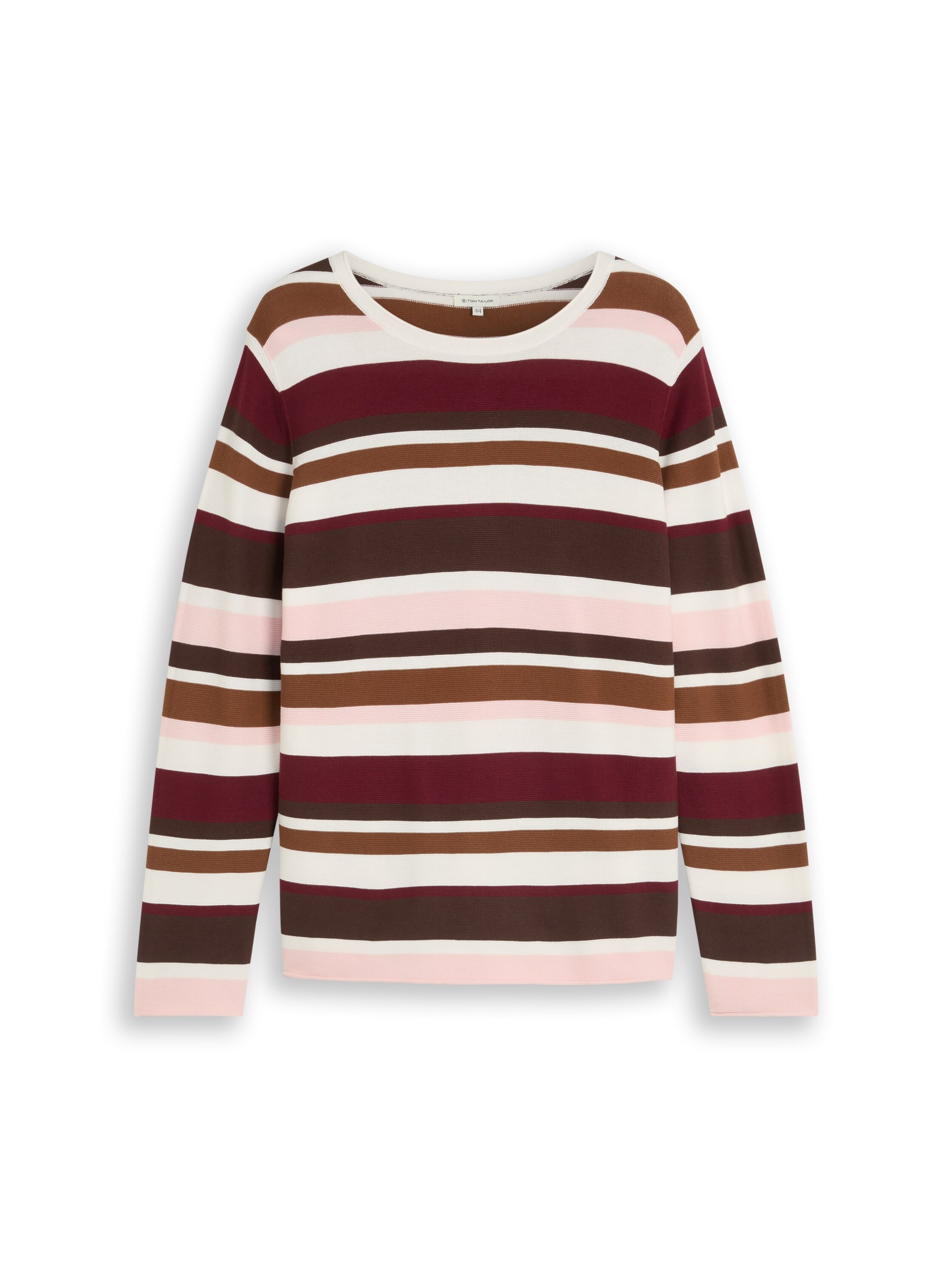 TOM TAILOR PLUS Strickpullover »TTP Pullover« mit feiner Struktur und aus reiner Baumwolle / Grosse Grössen