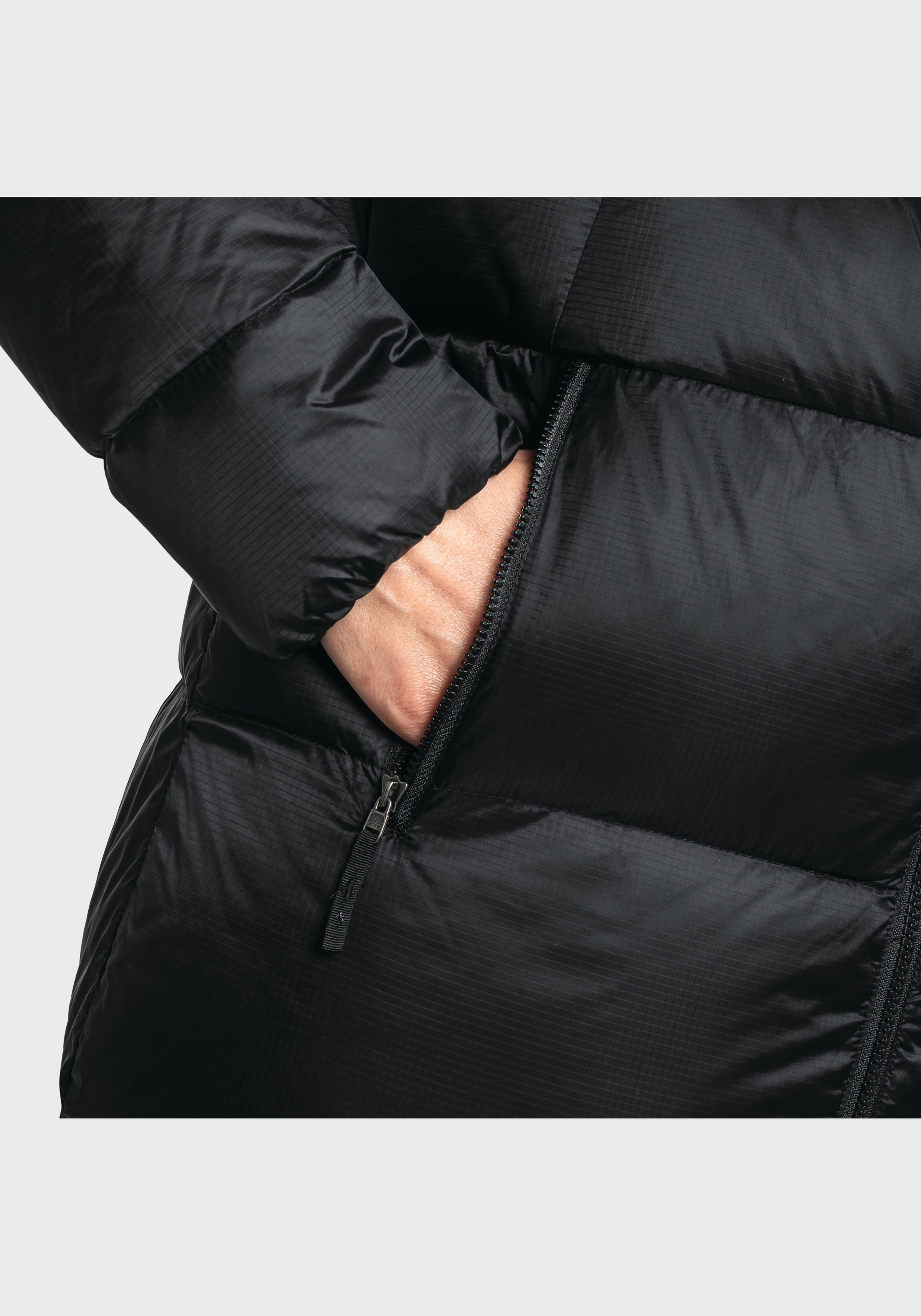 Schöffel Parka »Down Coat Kenosha L«, mit Kapuze