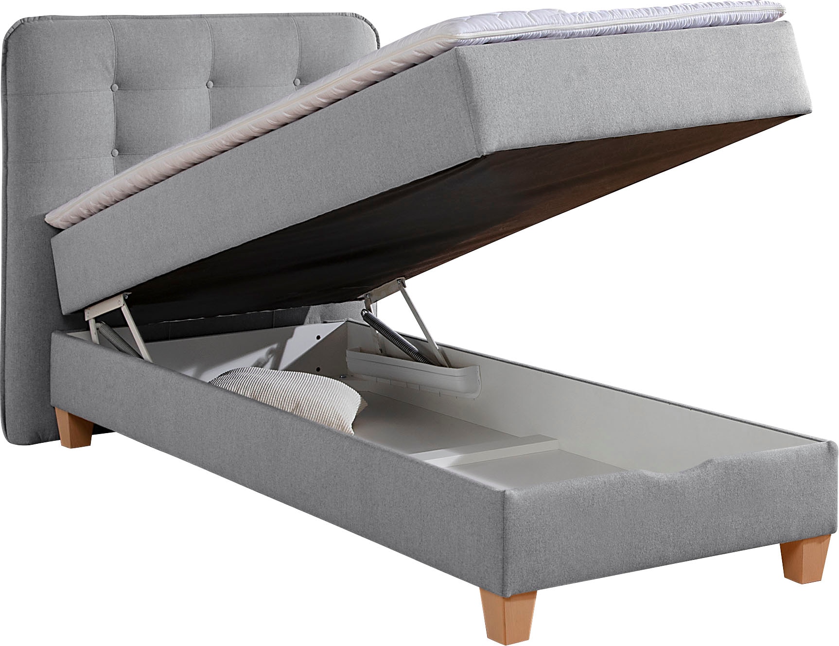 Home affaire Lit de boxe inklusive Kaltschaum-Topper und Bettkasten