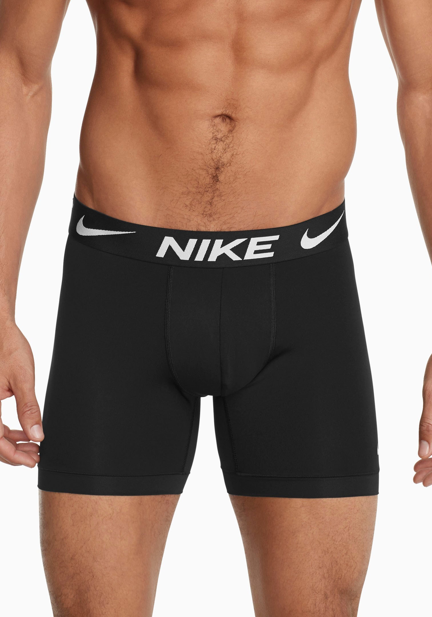 NIKE Underwear Boxer »BOXER BRIEF 3PK« Packung, 3er, 3 cuis mit Logo-Elastikbund