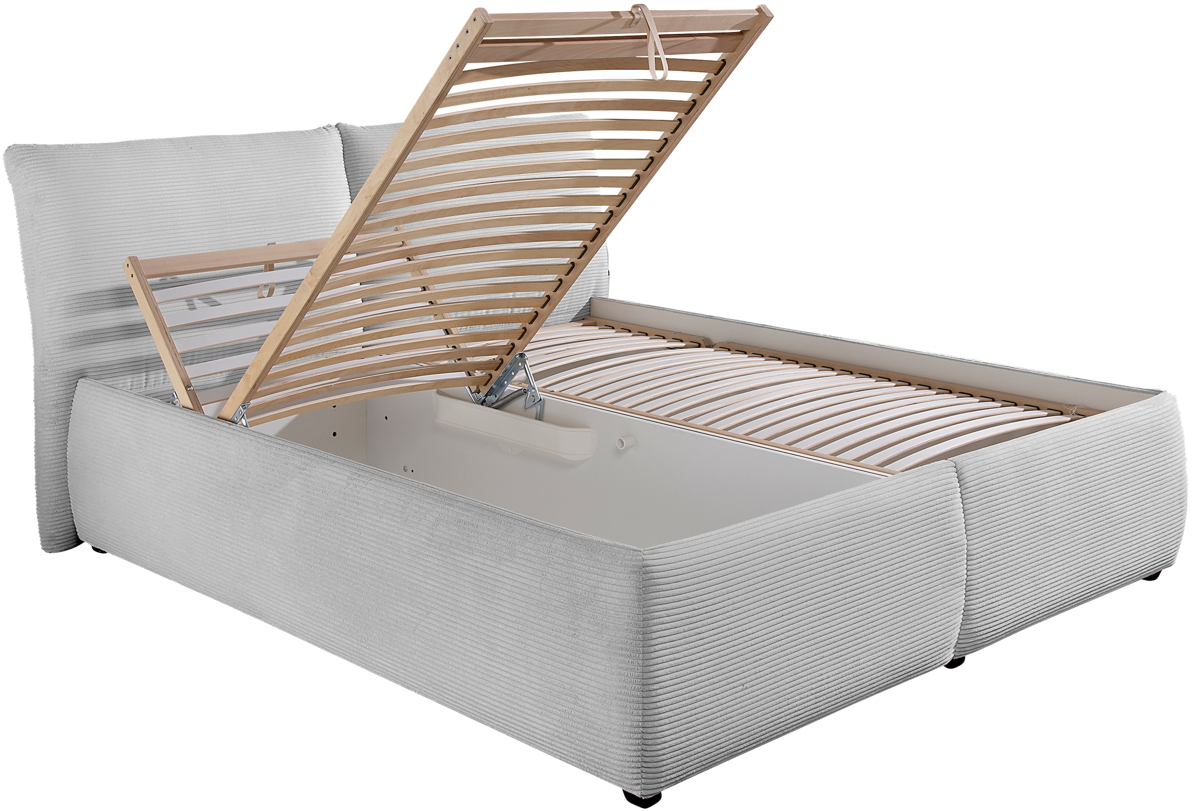 Maintal Lit rembourré »Wiesenbach, mit Cord-Bezug« wahlweise in Härtegrad H2, H3 oder H4