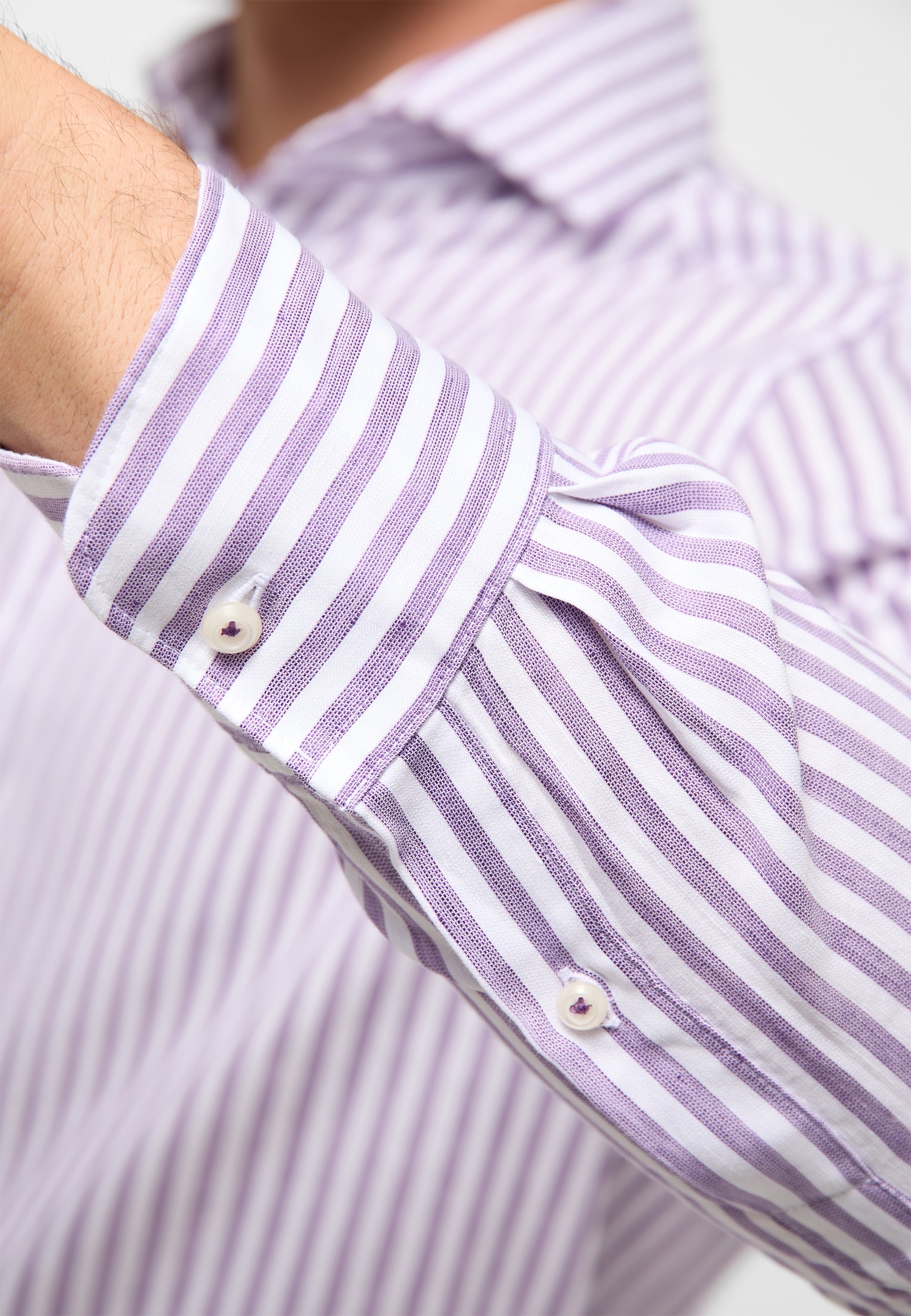 Eterna Langarmhemd »MODERN FIT« EASY IRON (bügelleicht)