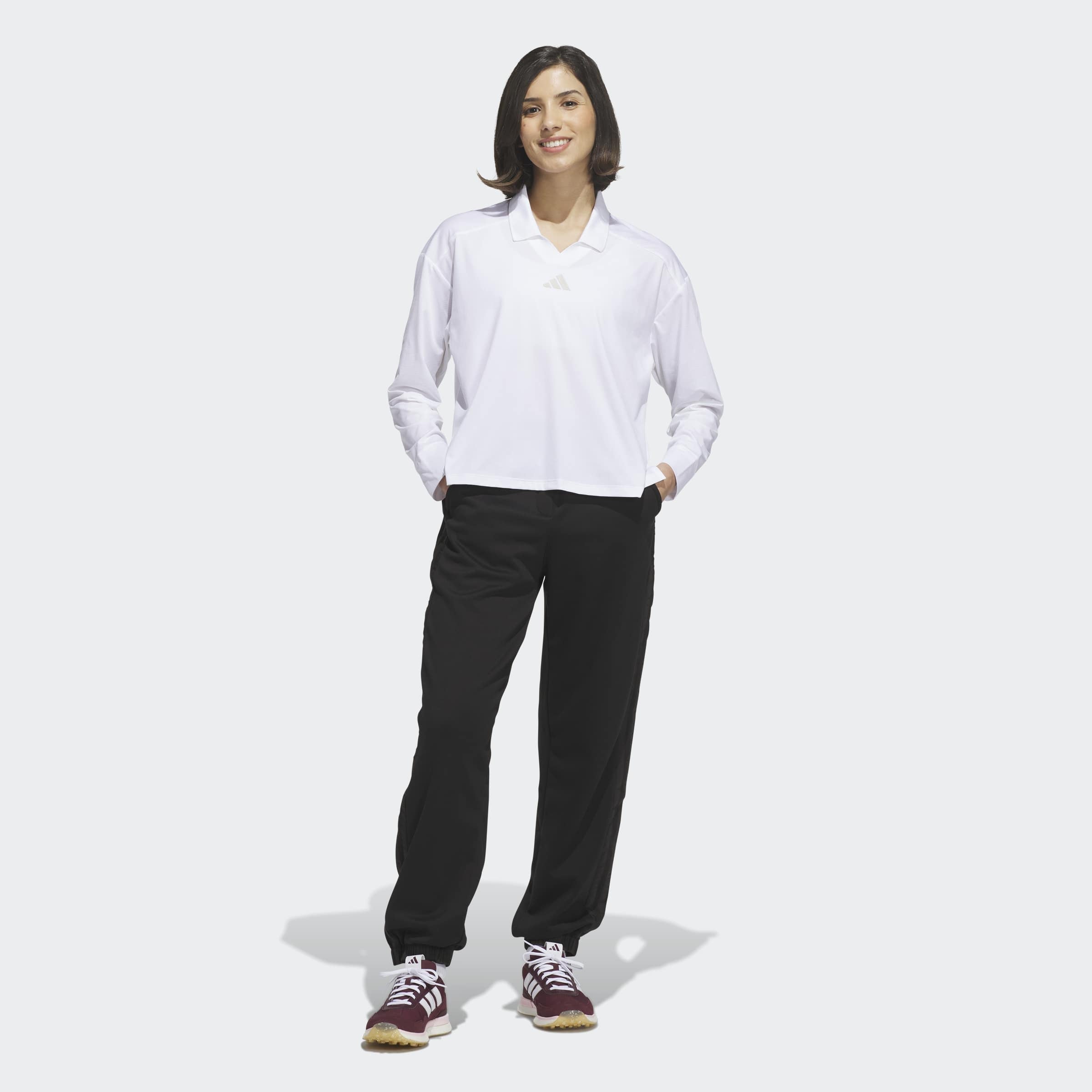 adidas Performance Poloshirt für Golf, sportlicher Schnitt, aus Polyester