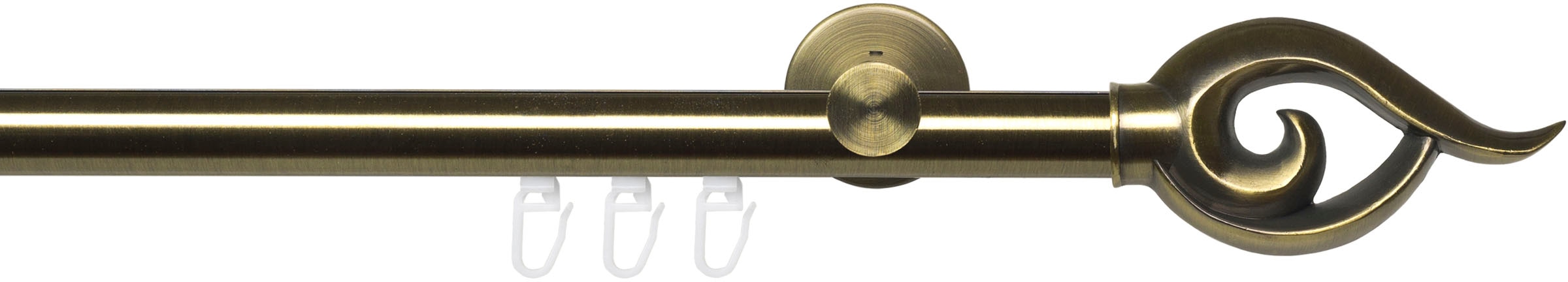 Image of Liedeco Gardinenstange "Innenlaufgarnitur 20 mm Blues Bessie" Ø 20 mm 1 läufig-läufig Fixmass Gardinenstange Komplett