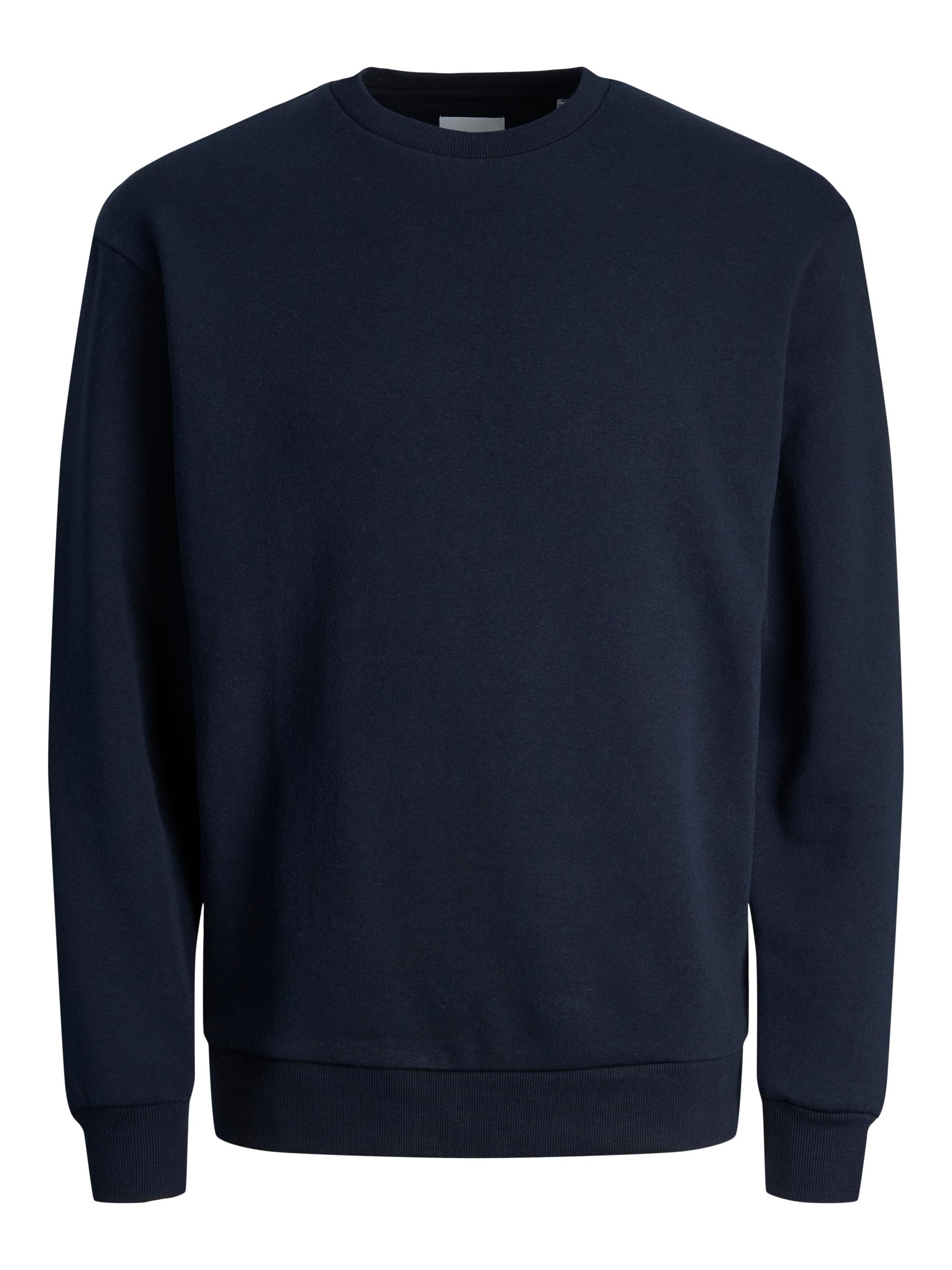 Jack & Jones Sweatshirt »JJEBRADLEY SWEAT CREW NOOS«, mit Rippbündchen
