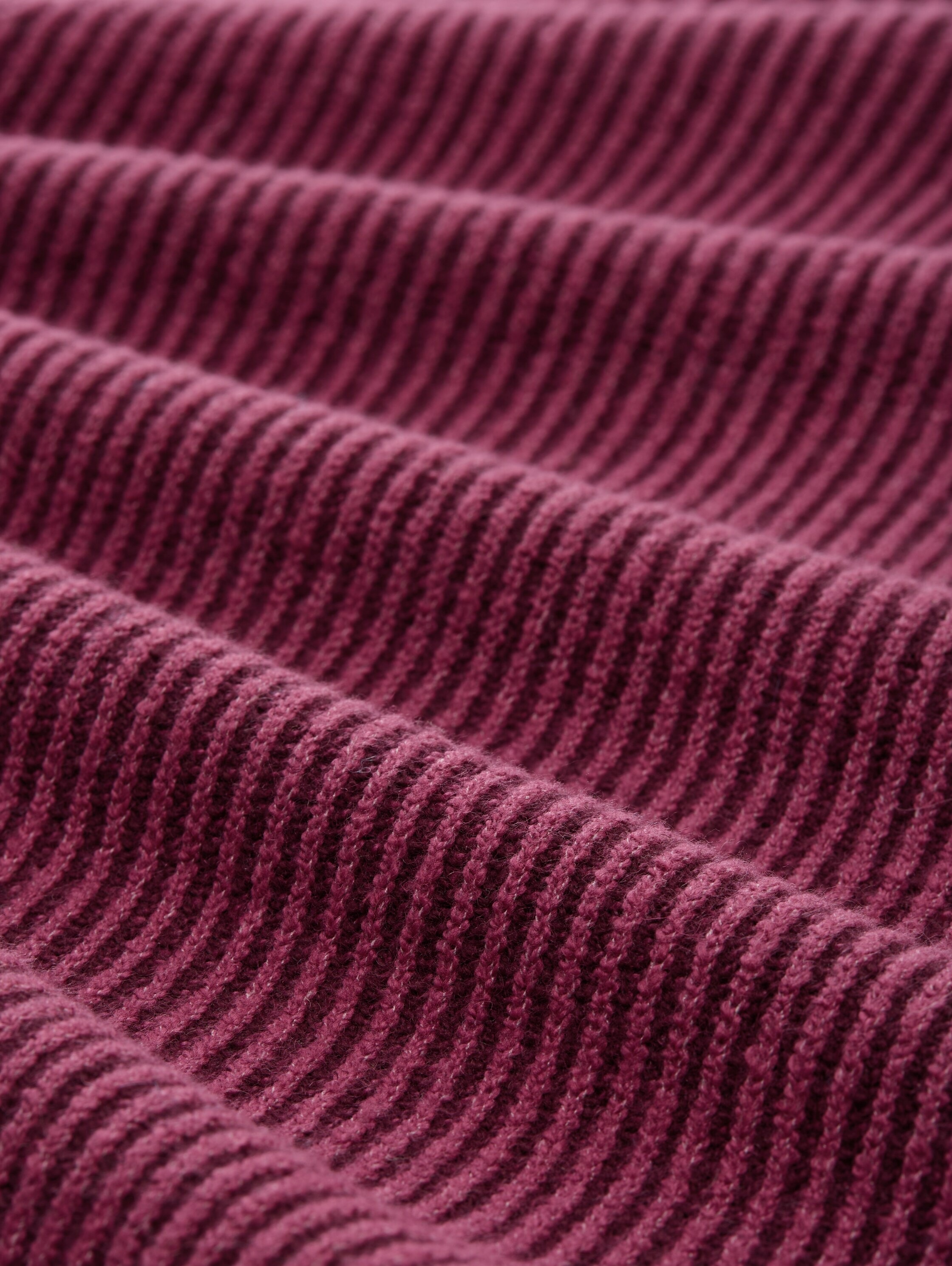 TOM TAILOR Strickpullover, mit Rippstruktur