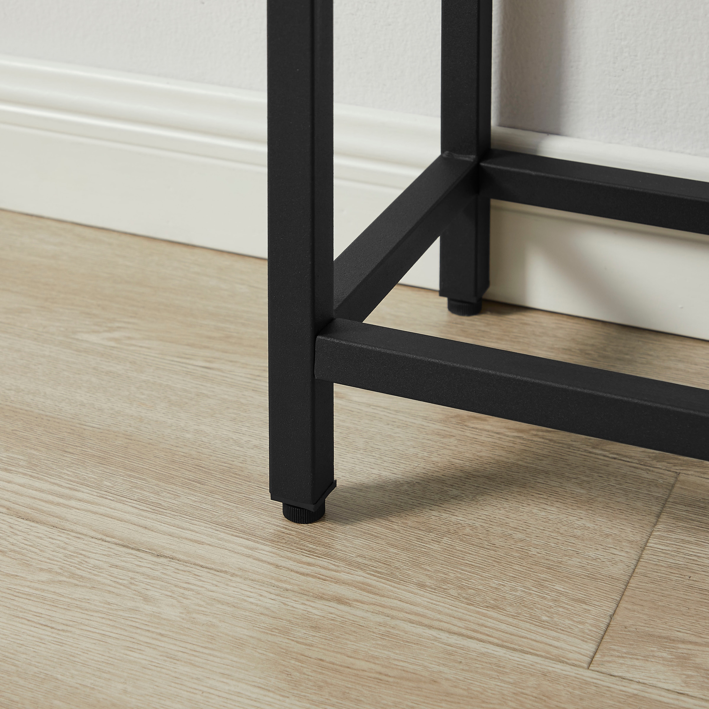 GOODproduct Table console »Azly« pflegeleichte Melaminoberfläche, Metallgestell, Breite 120 cm