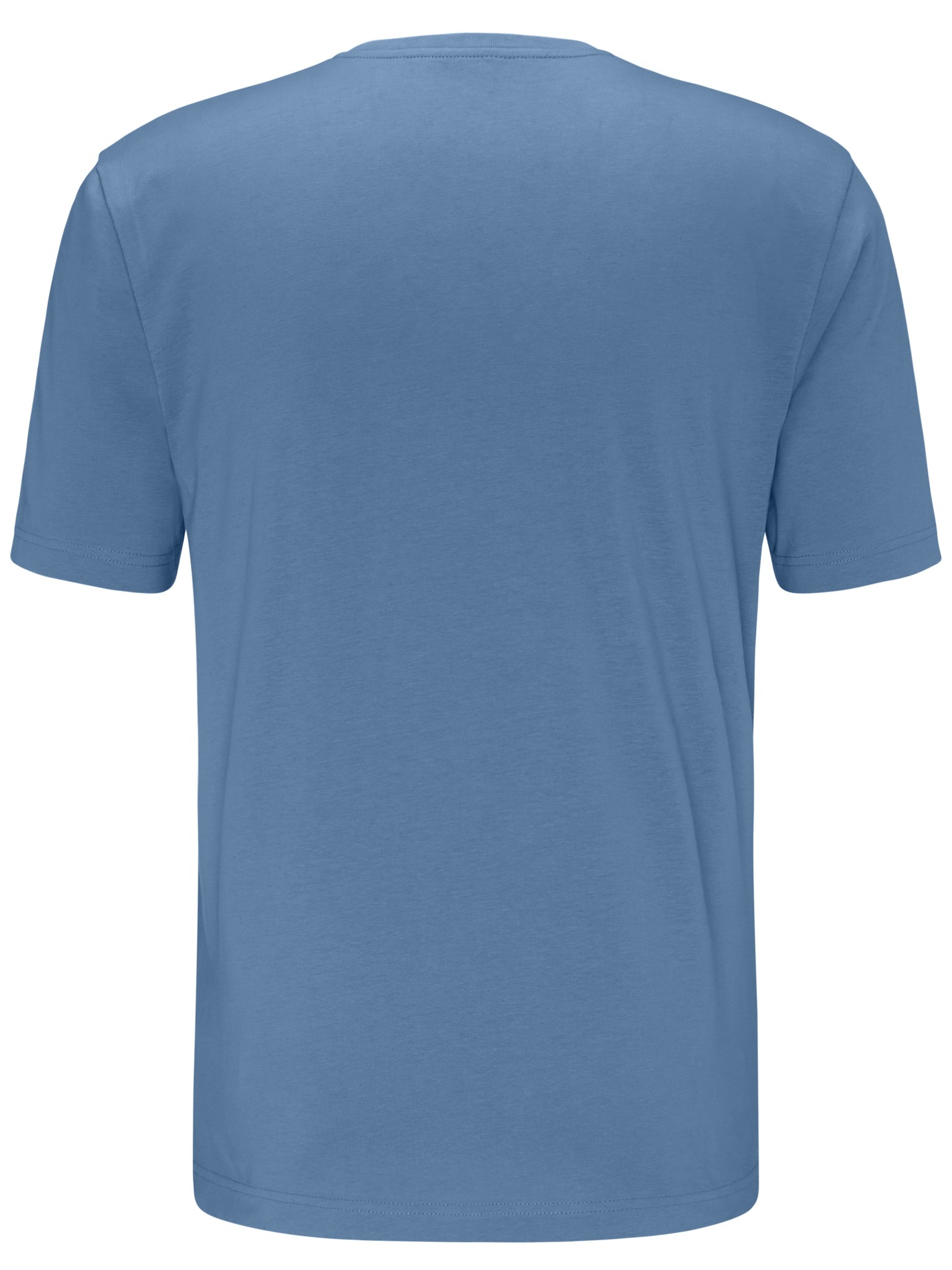 FYNCH-HATTON T-shirt »FYNCH-HATTON Basic T-Shirt« Sommershirt in unifarben, mit Logostickerei