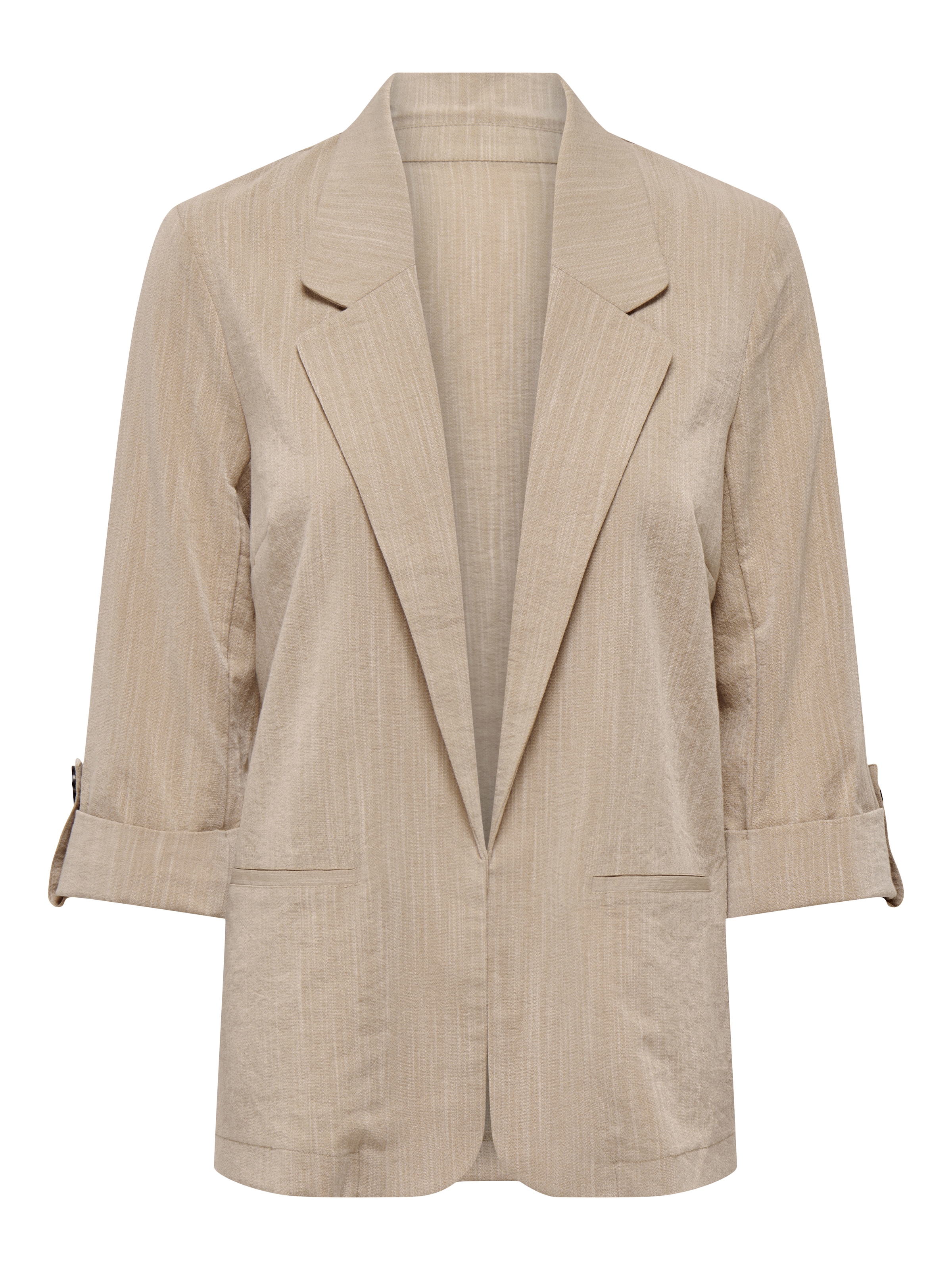 ONLY Blazer court »ONLMARSA 3/4 BLAZER WVN NOOS« avec col à revers