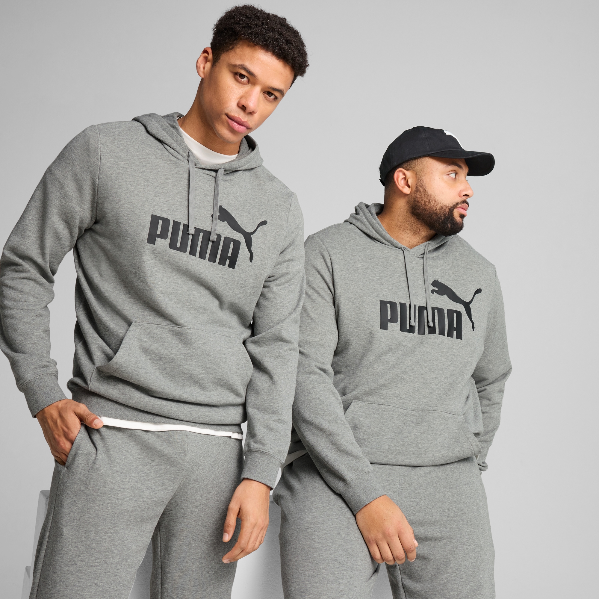 Image of PUMA Kapuzensweatshirt "ESS NO. 1 LOGO HOODIE TR", für sportliche und lässige Anlässe, aus weicher Baumwollmischung