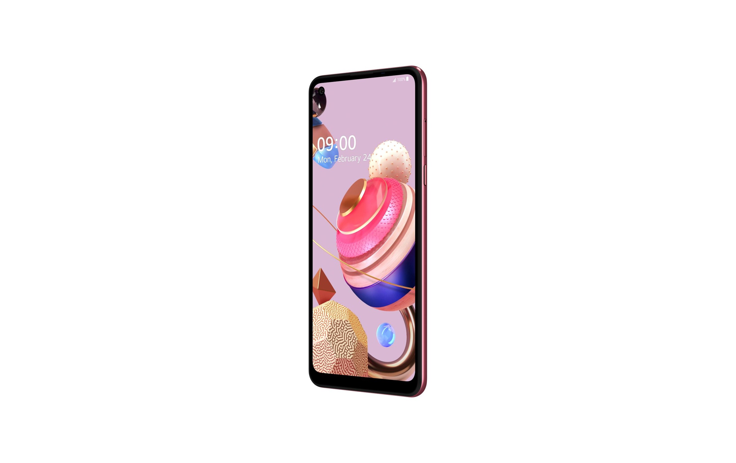 LG Smartphone »K51S«, pink