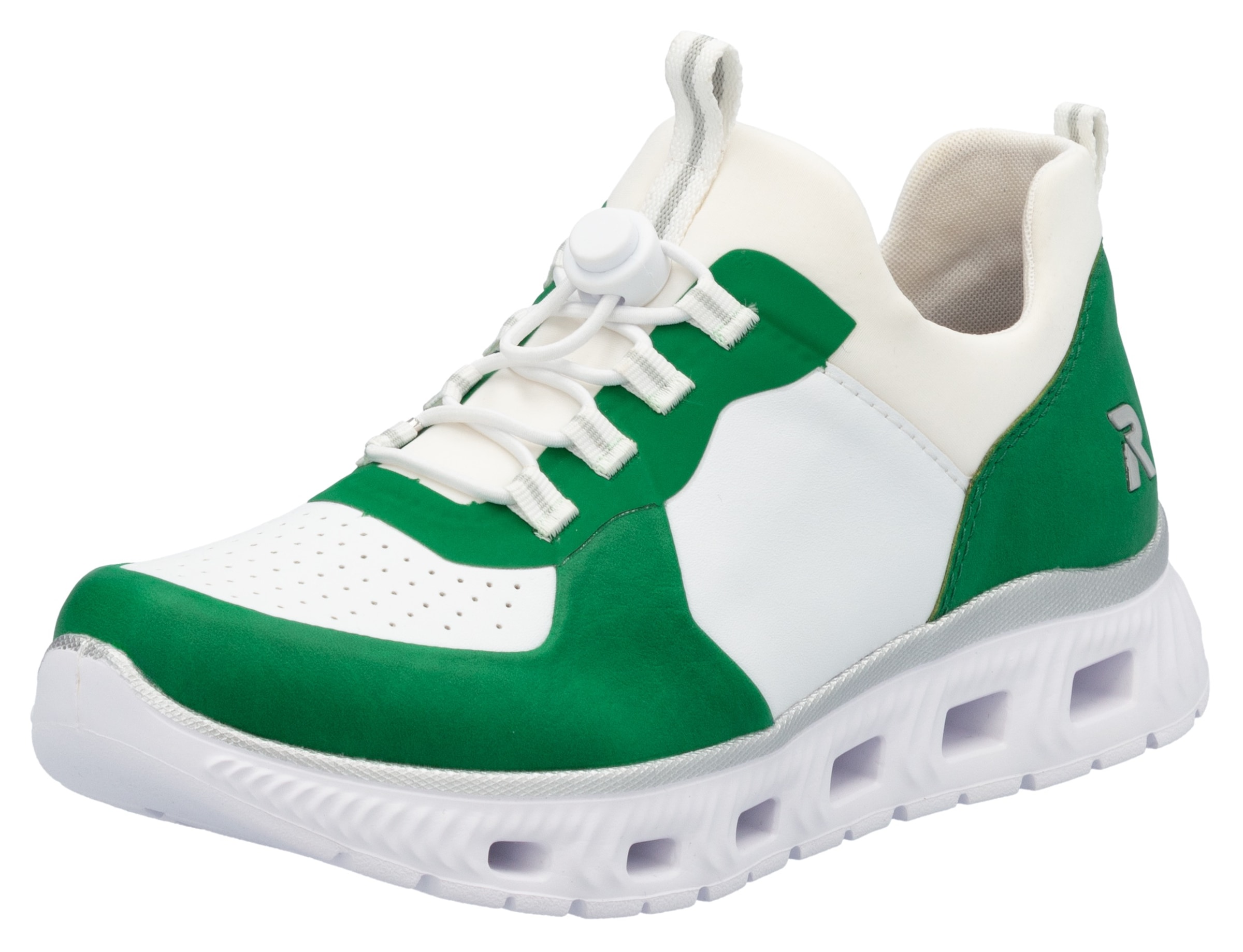 Image of Rieker Slip-On Sneaker "vegan", Schlupfschuh, Halbschuh, Freizeitschuh mit Schnellverschluss