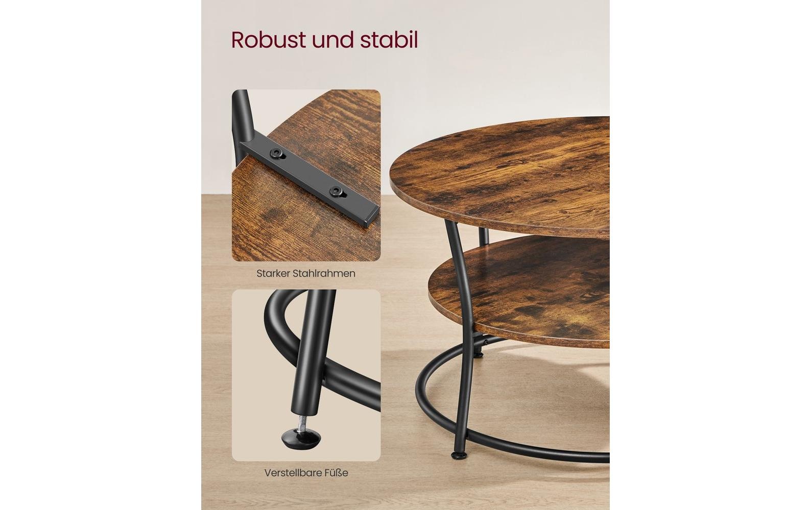 VASAGLE Couchtisch »80 x 46.5 cm«