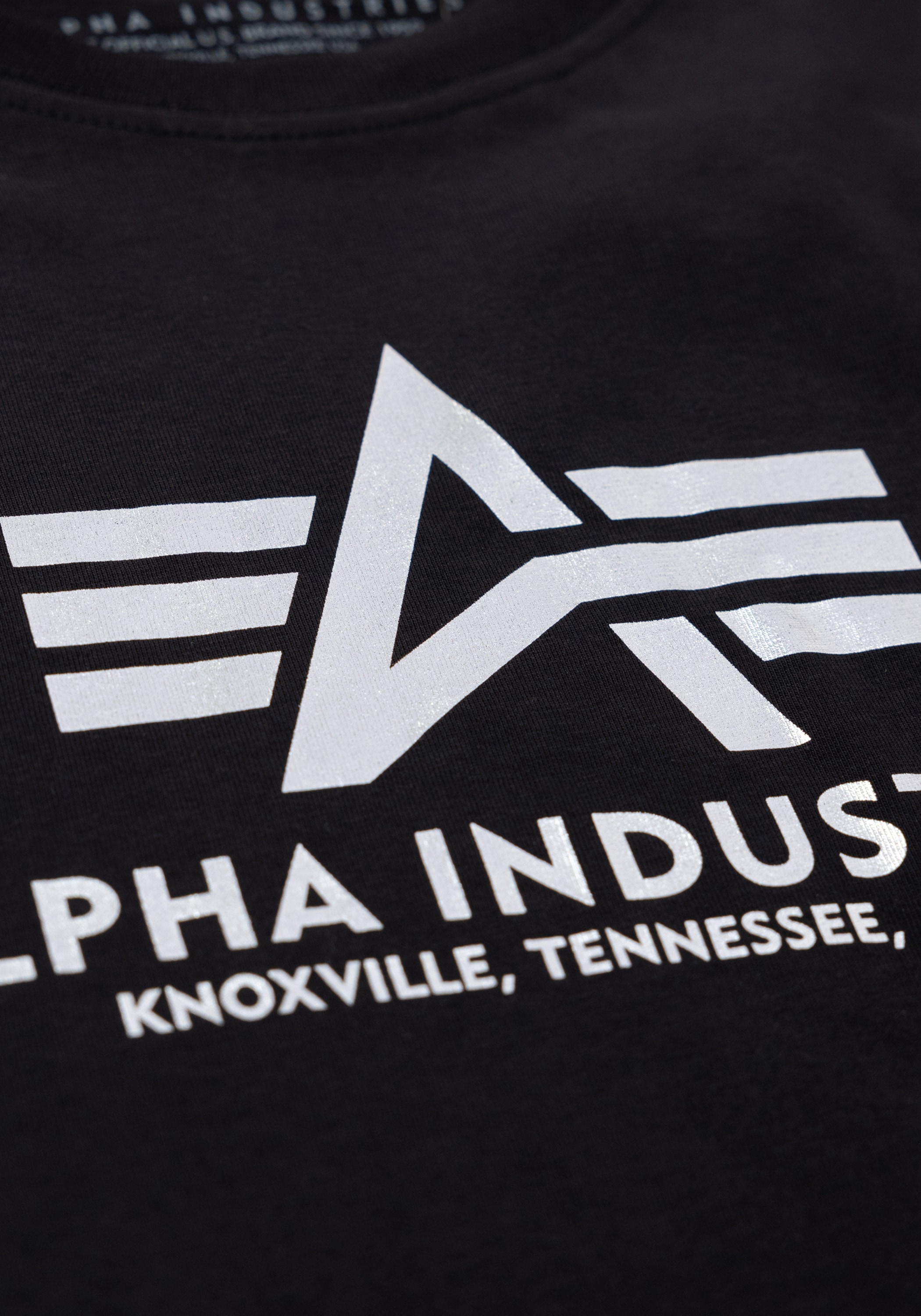 Alpha Industries T-Shirt »Basic T Foil Print Kids«