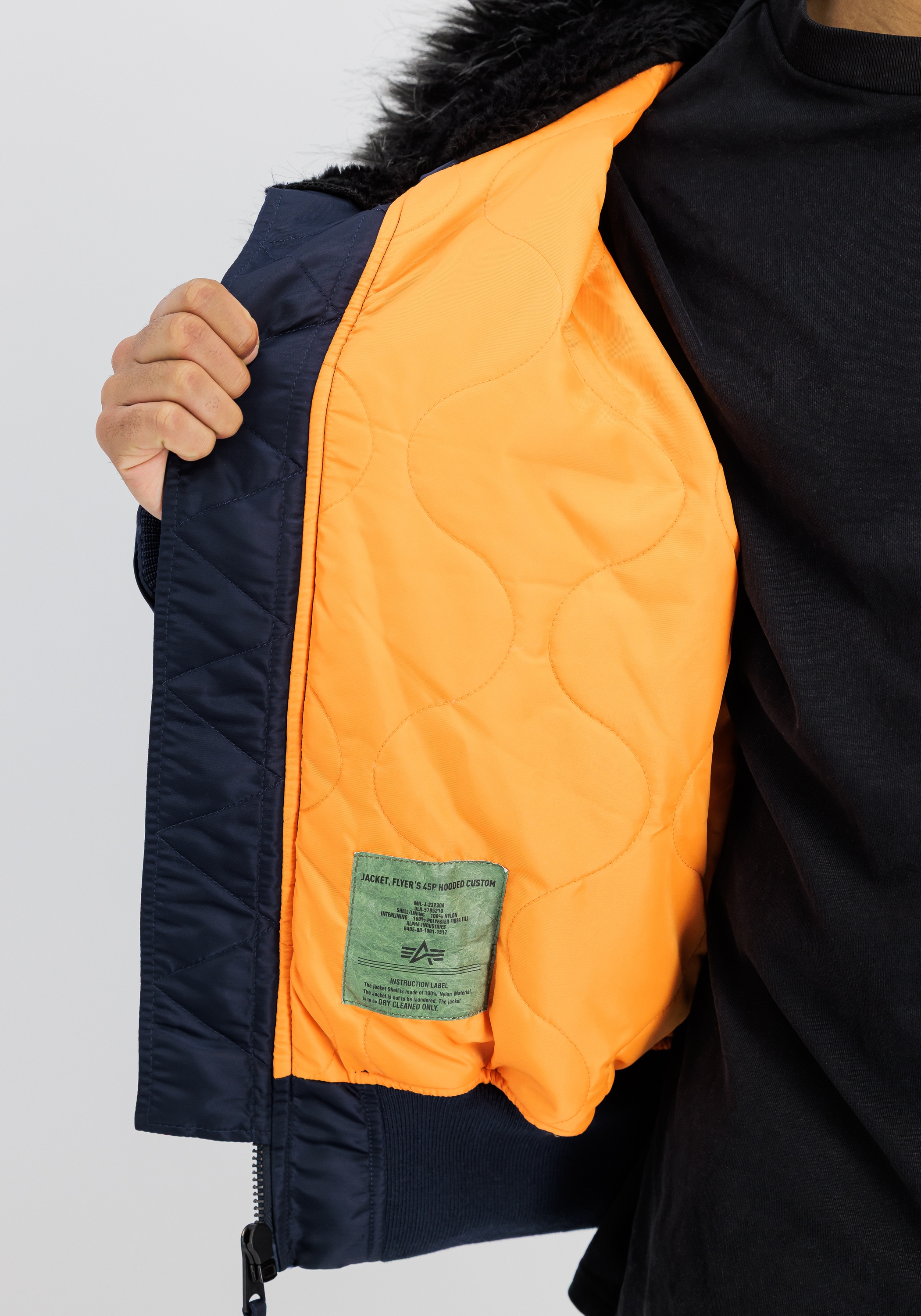 Alpha Industries Veste d'hiver »45/P Hooded Custom Loose«