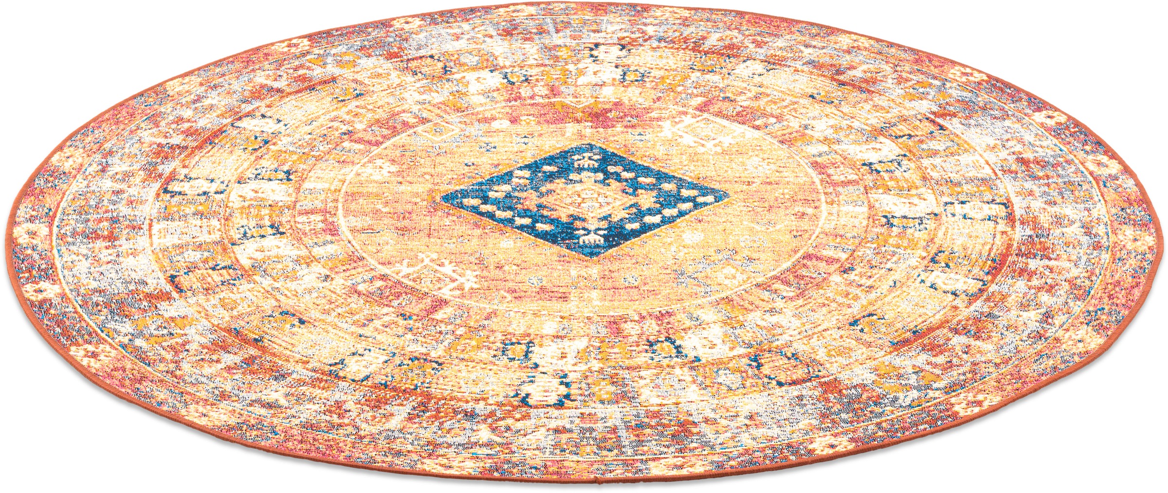 Image of TOM TAILOR Teppich »Funky Outdoor Orient Two«, rund, 5 mm Höhe bei Ackermann Versand Schweiz