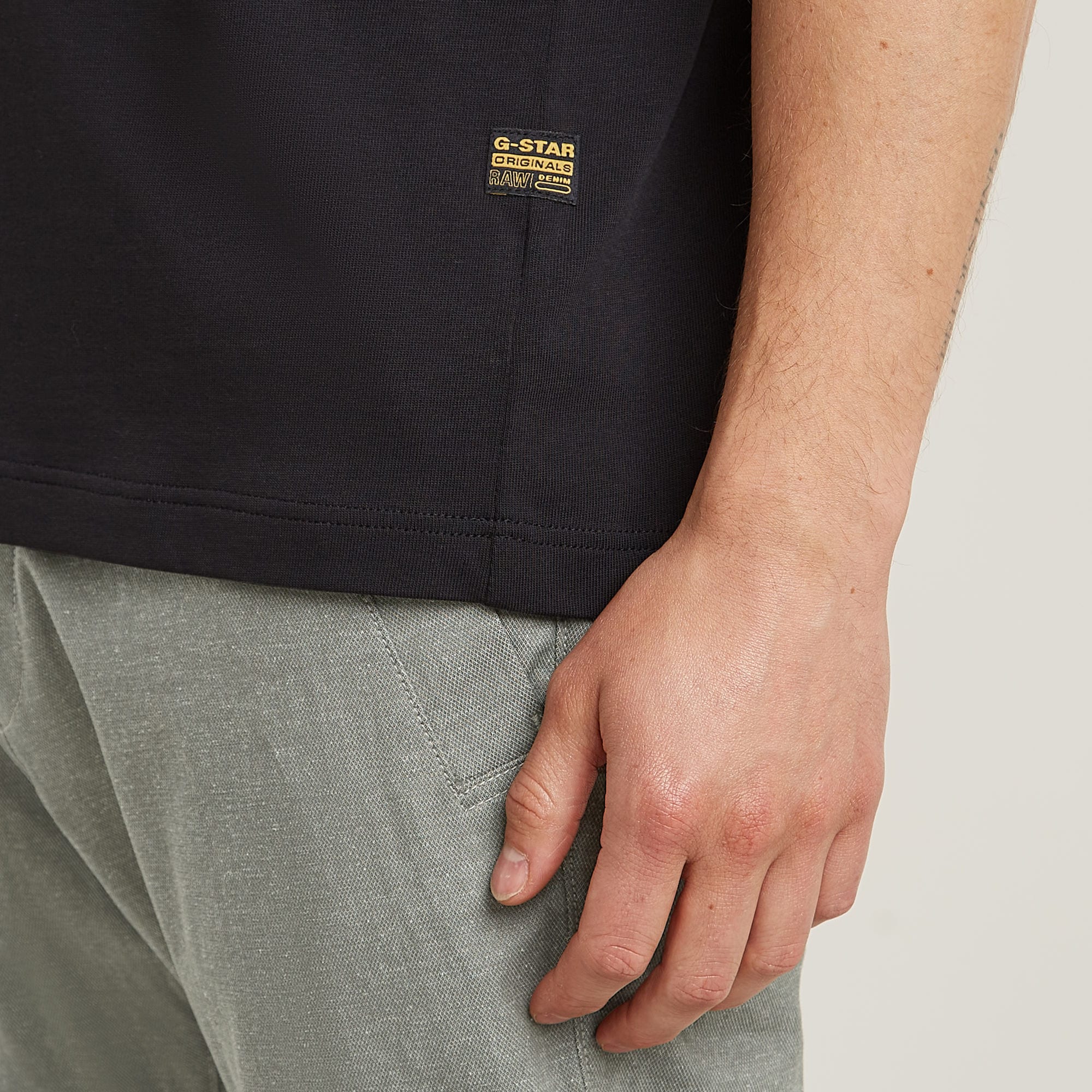 G-STAR T-shirt »Back gr Arch« mit Print auf der Rückseite