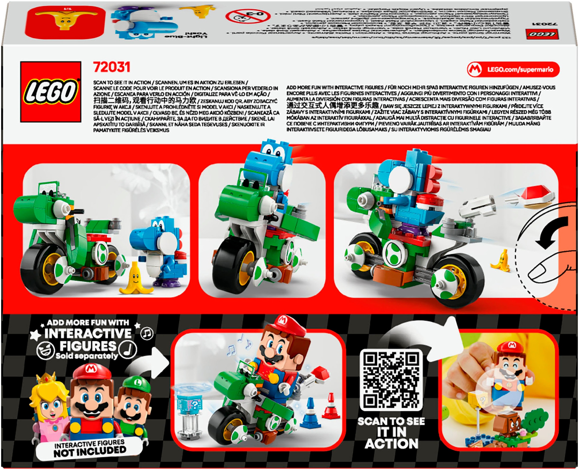 LEGO® Pions de construction »Mario Kart™ – Yoshi–Bike (72031), LEGO Super Mario« Made in Europe