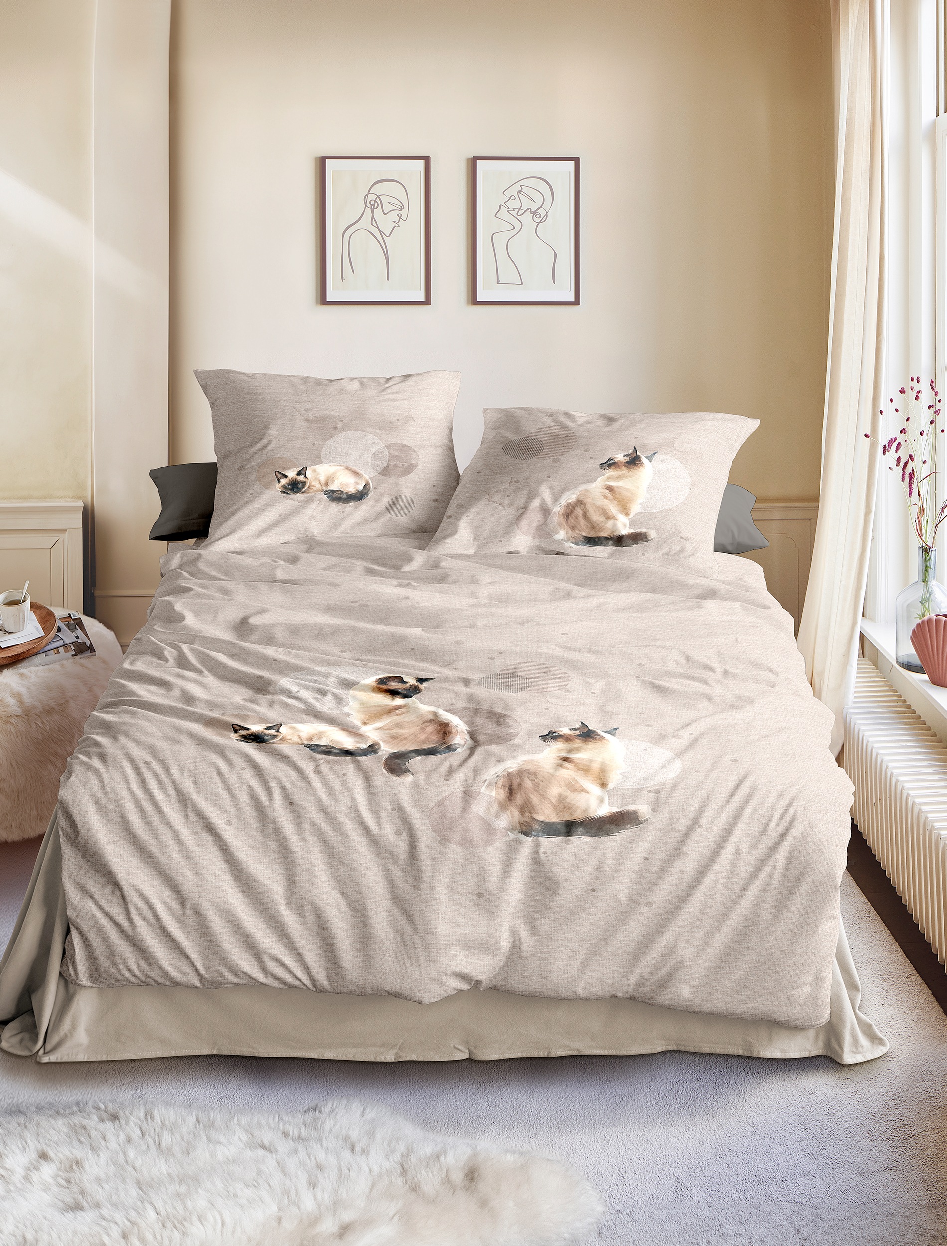 Image of Irisette Bettwäsche "Zobel 8913" 2 Flausch-Cotton, 2 teilig, samtig weich