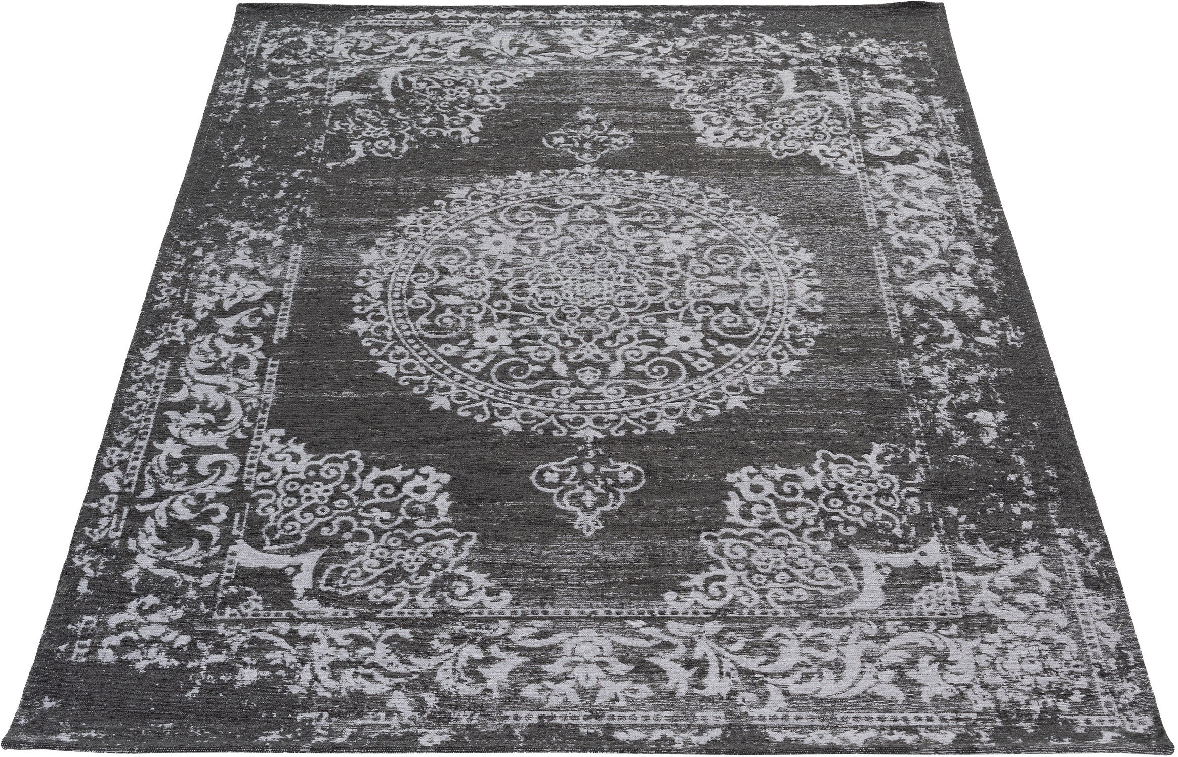 Image of Sehrazat Teppich »Carina 6962«, rechteckig, 8 mm Höhe, waschbar, Flachgewebe, Vintage Design, rutschfest, Orient-Optik, Kurzflor bei Ackermann Versand Schweiz
