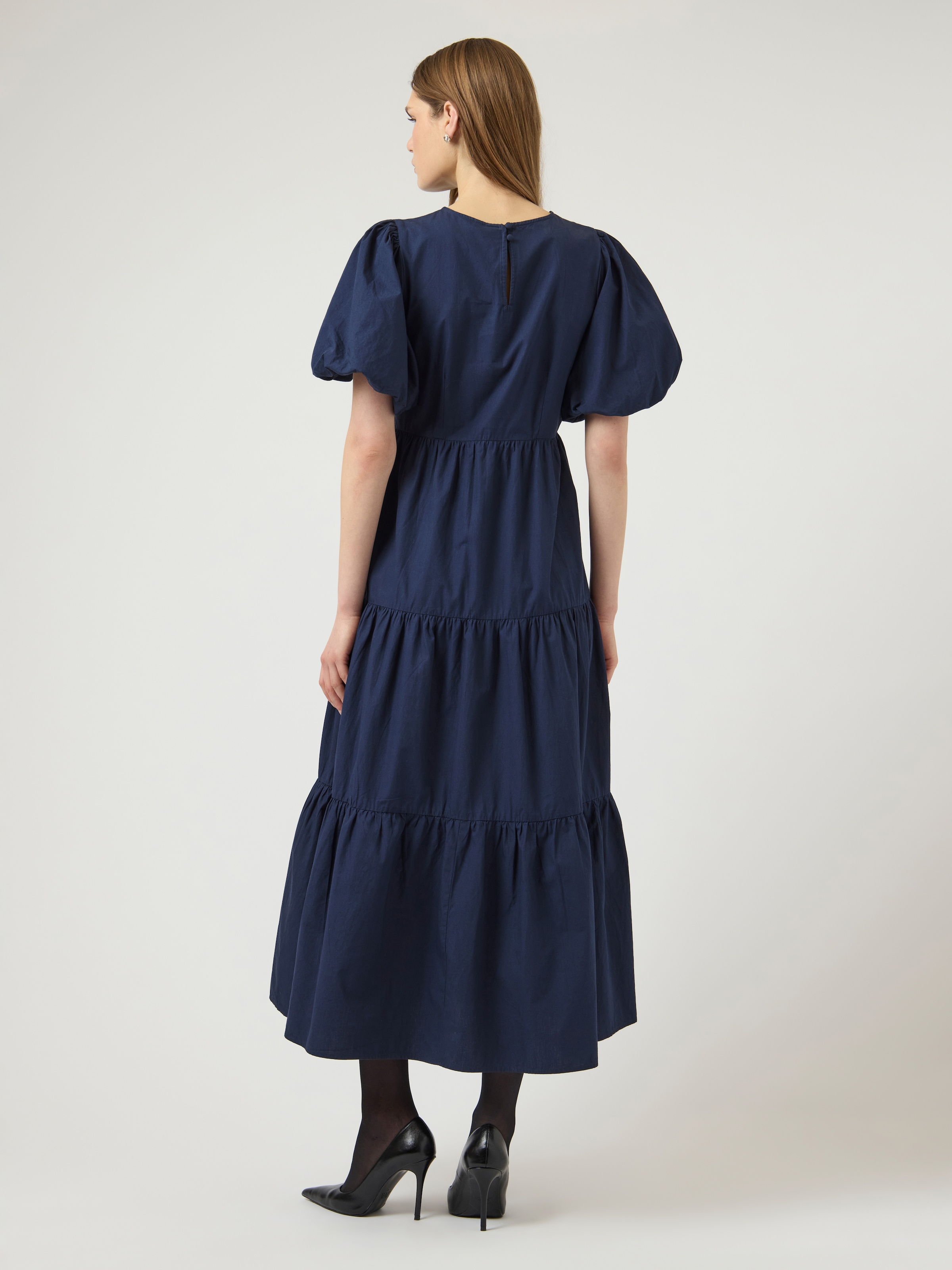 Y.A.S Robe midi »YASCOLEA SS ANKLE DRESS S. NOOS« robe d'été, coton, longueur cheville