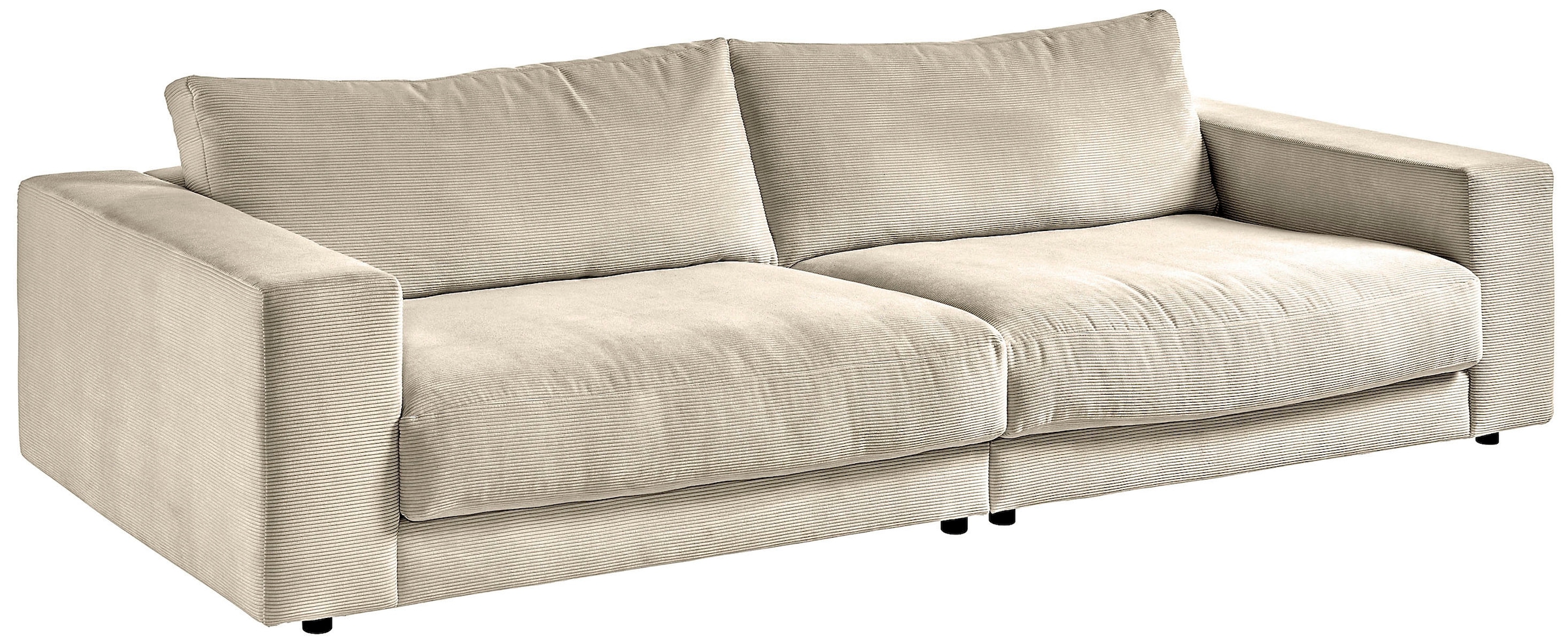 Home affaire Big-Sofa »Enisa, bequeme, legere Polsterung  B/T/H: 290/127/85 cm, Mega Sofa« Zeitloses und stylisches Loungemöbel, in Fein- und Breitcord