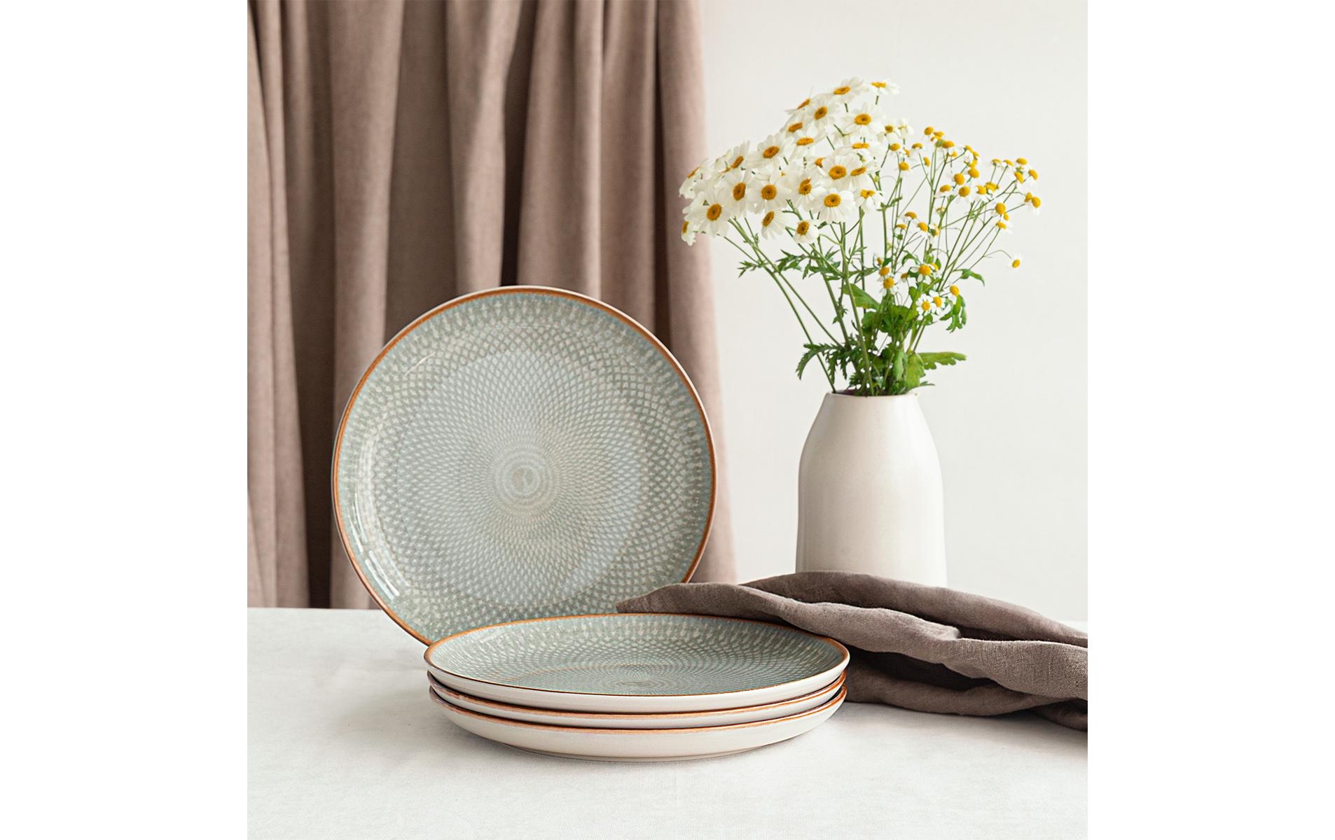   Speiseteller »Lunasol Elements Day Mandala 12-tlg.« Teller-Set