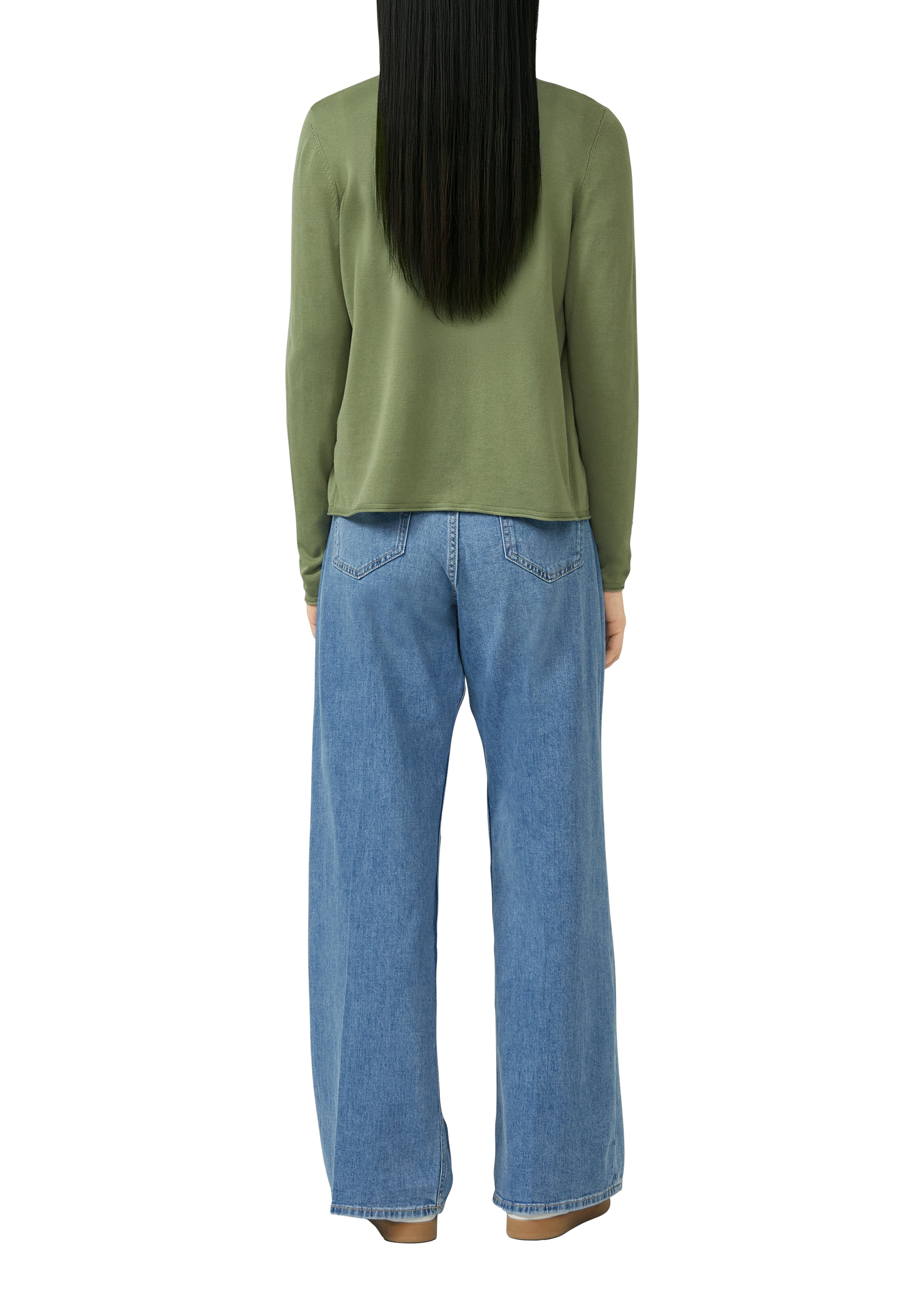 s.Oliver Cardigan ohne Verschluss und mit V-Ausschnitt