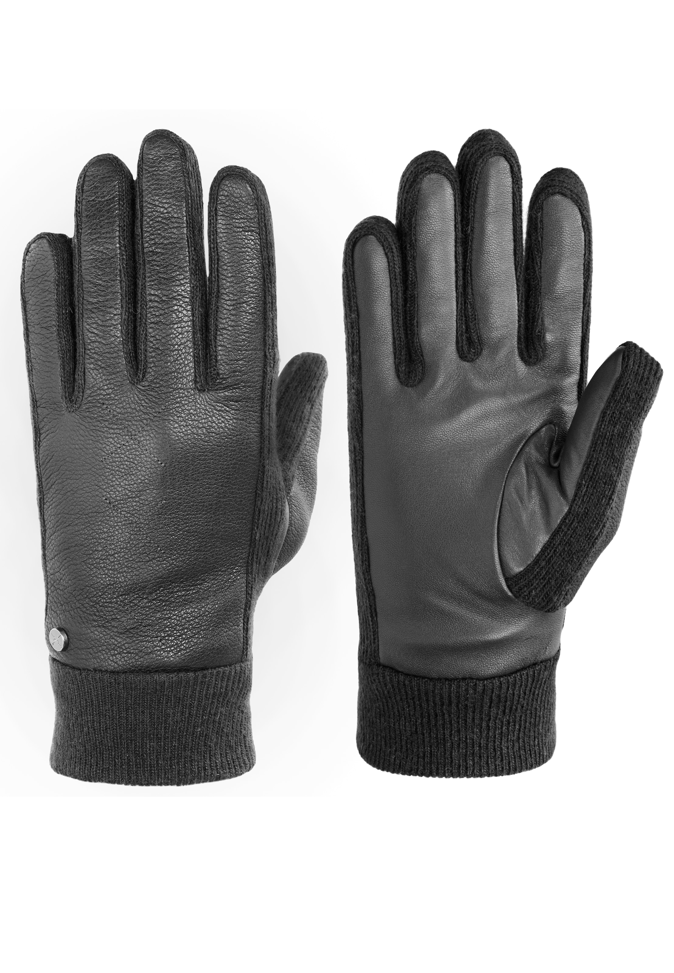 Image of PEARLWOOD Strickhandschuhe "NICK" weiches Fleecefutter, Elastischer Strickbund