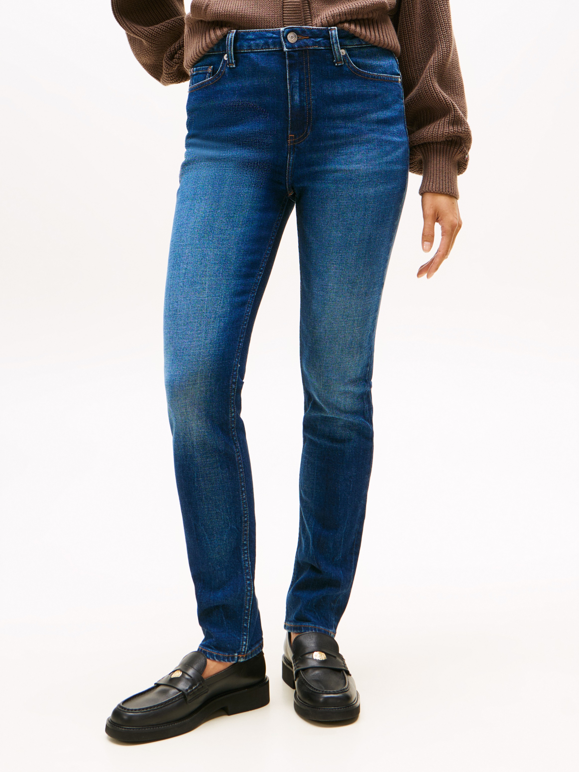 Image of Tommy Hilfiger Slim-fit-Jeans "DNM NEW DOREEN SLIM RW" mit regulärer Leibhöhe, 5-Pocket-Stil